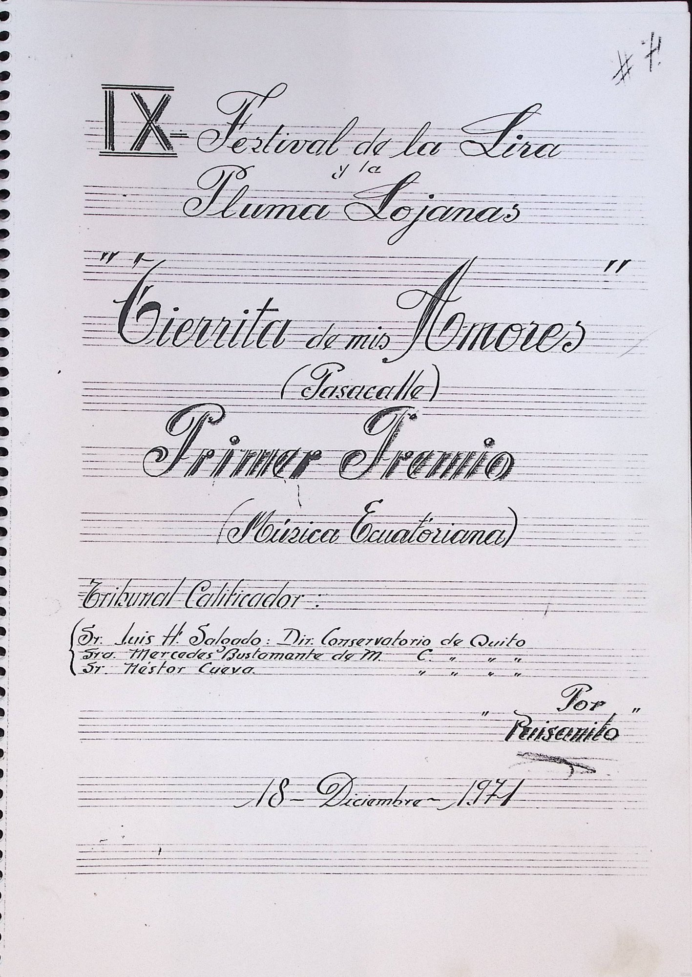 Portada de Tierrita de mis Amores