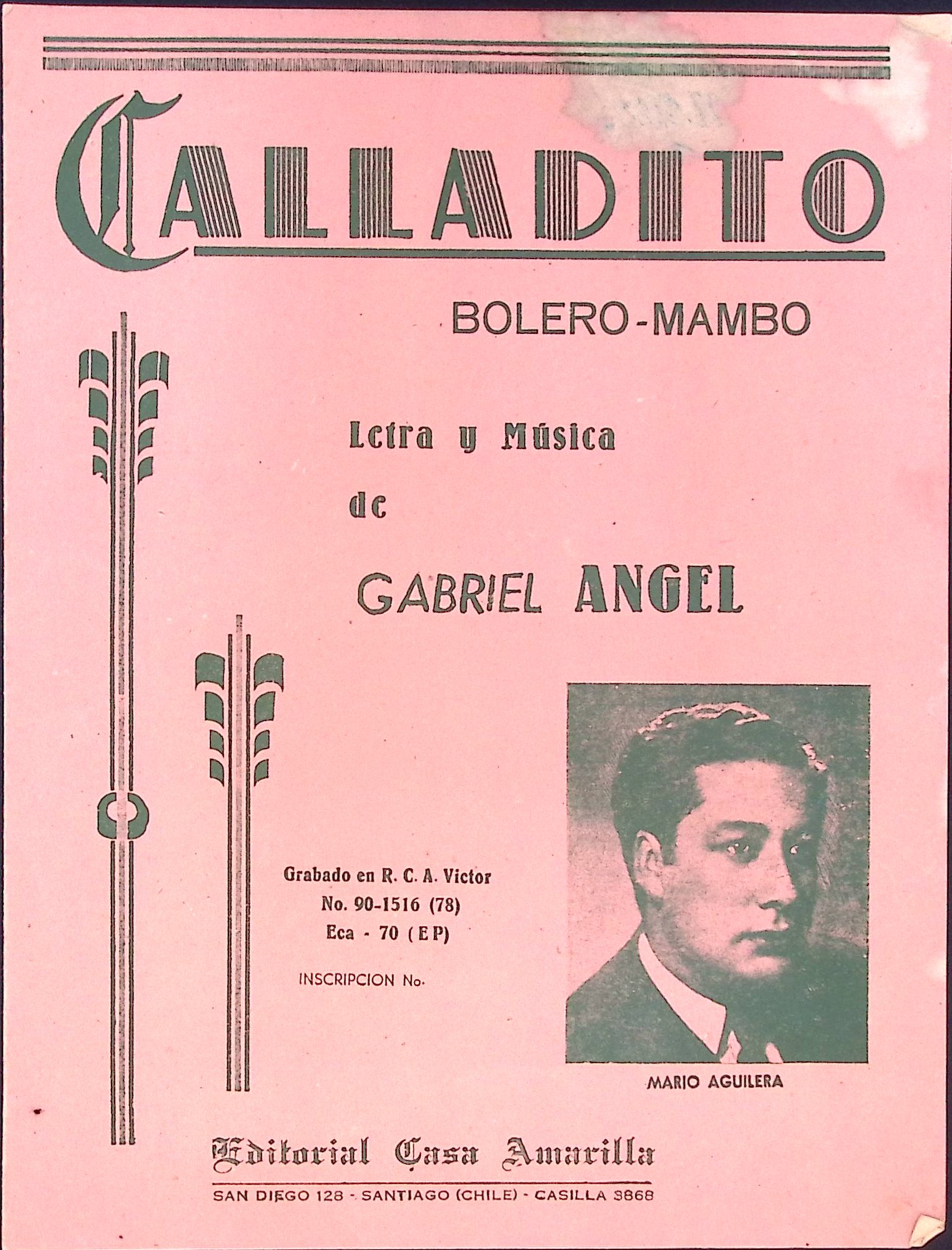 Portada de Calladito