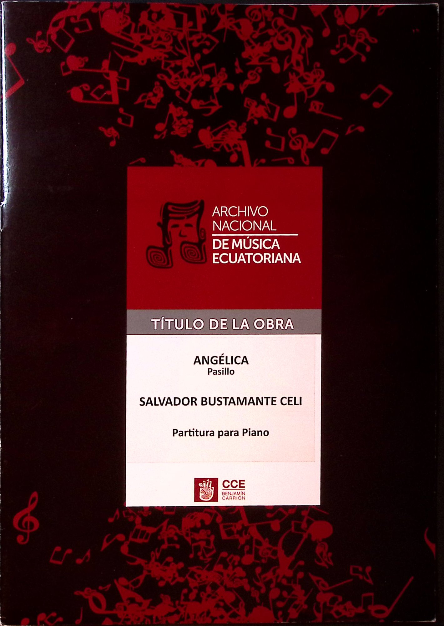 Portada de Archivo Nacional de Música Ecuatoriana