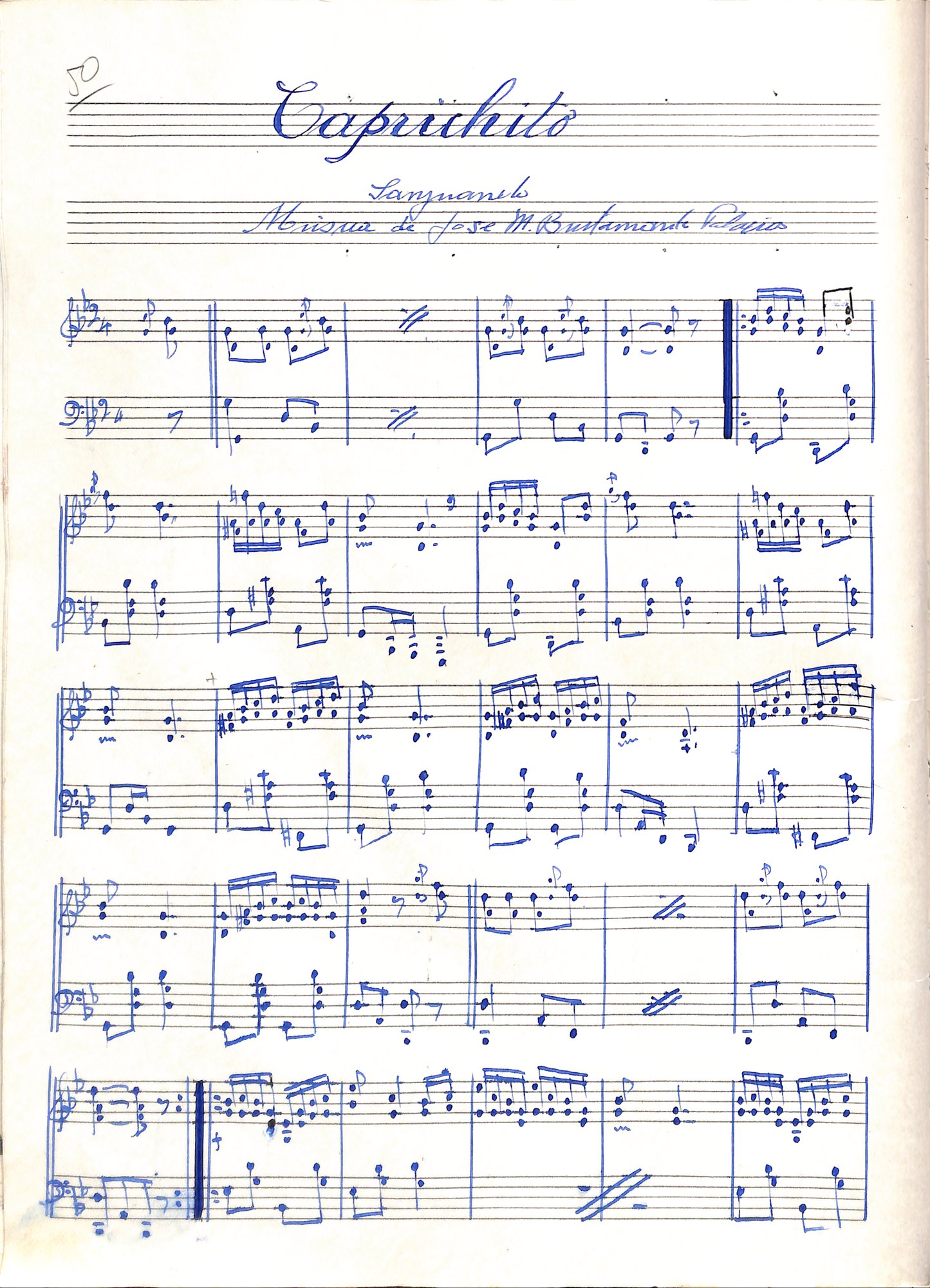 Portada de Caprichito