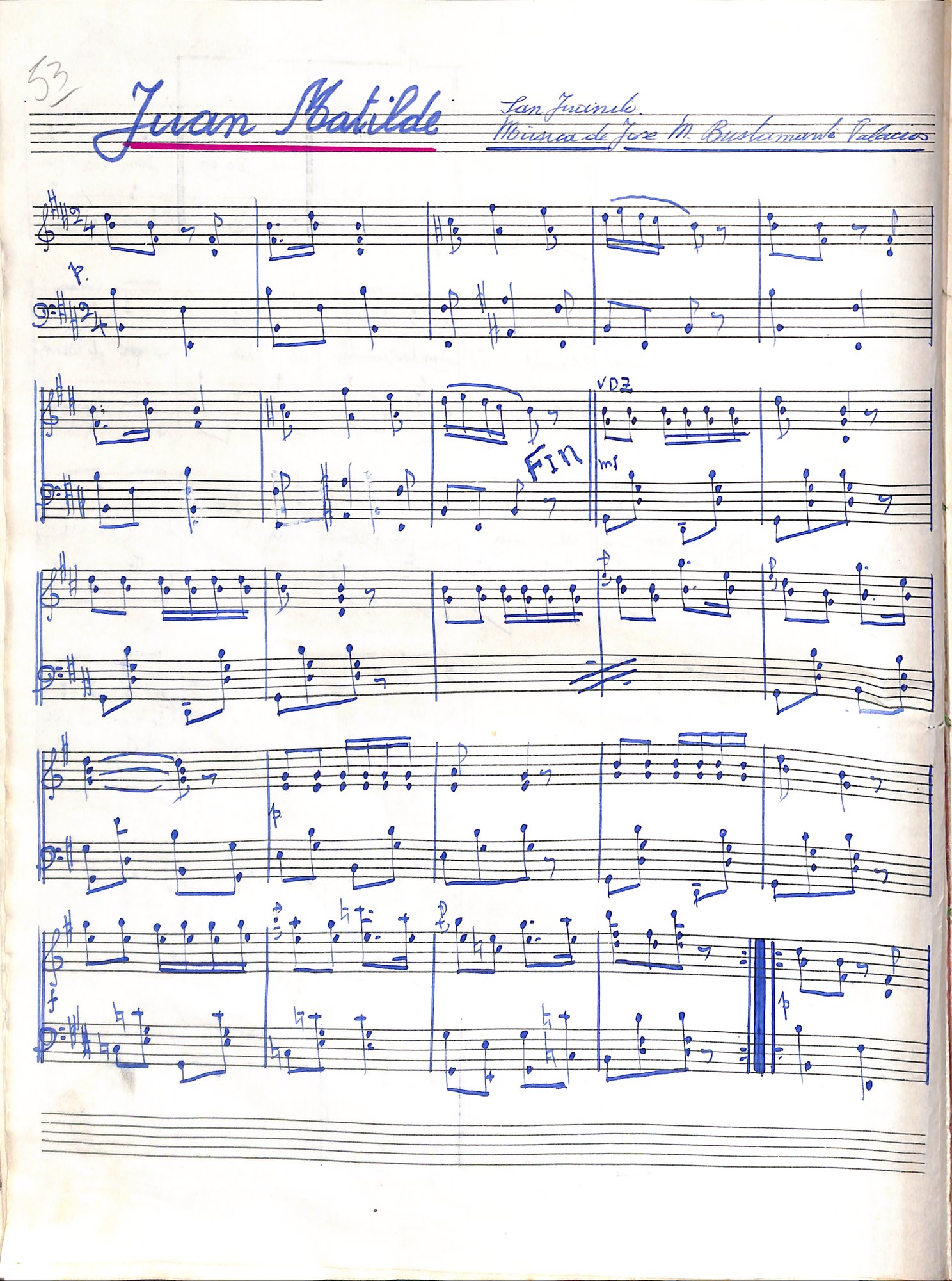 Portada de Juan Matilde