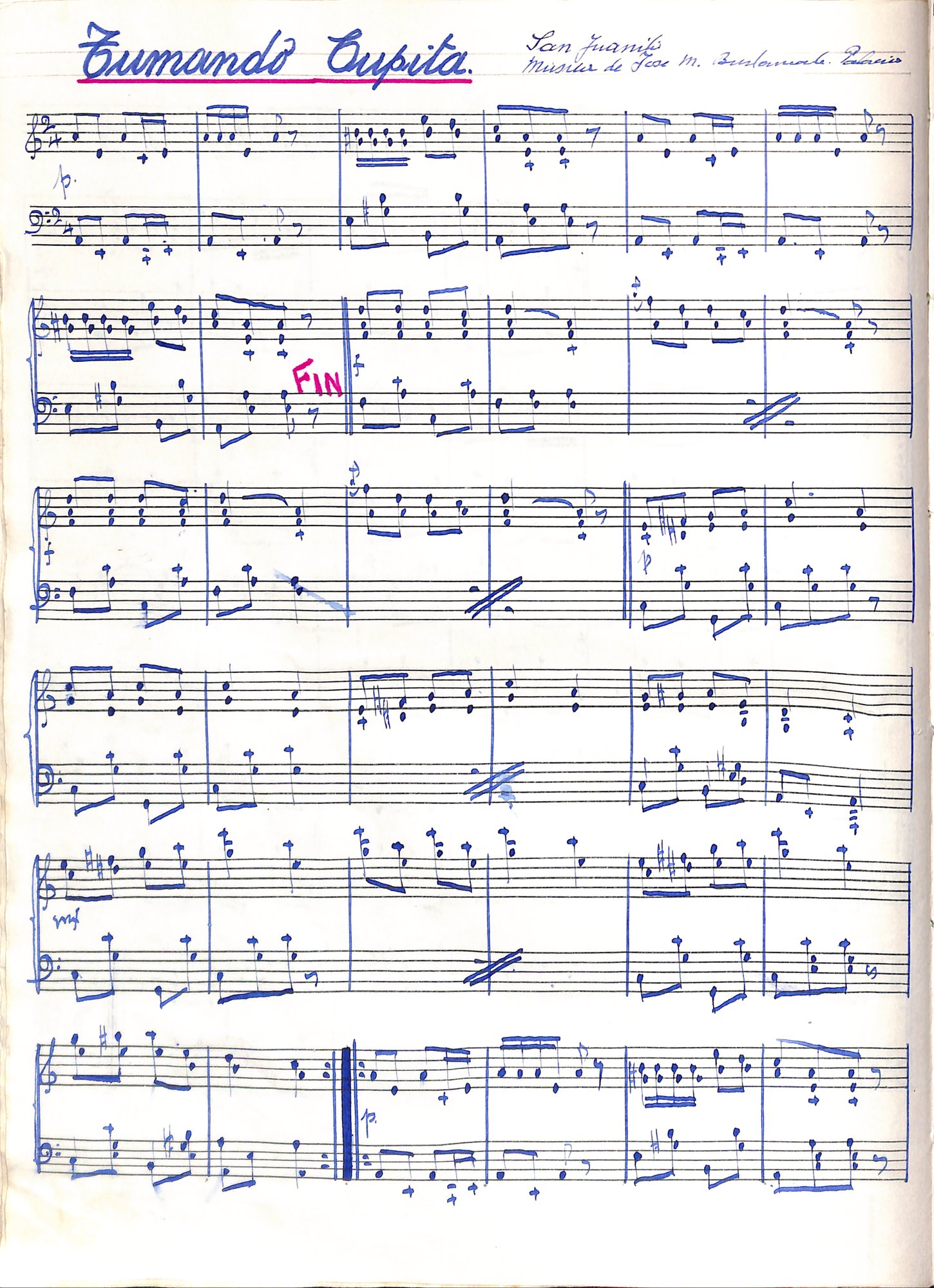 Portada de Tumando Cupita