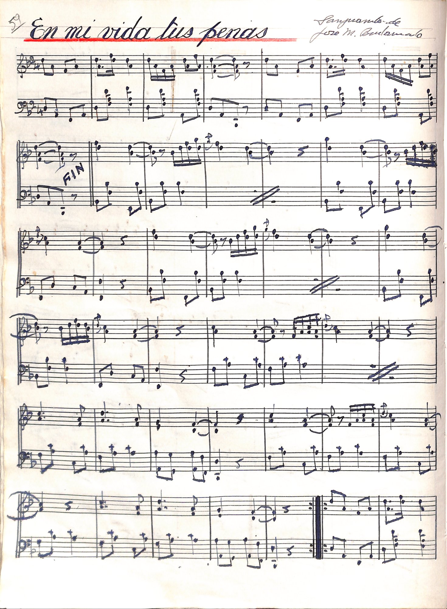 Portada de En mi vida tus penas