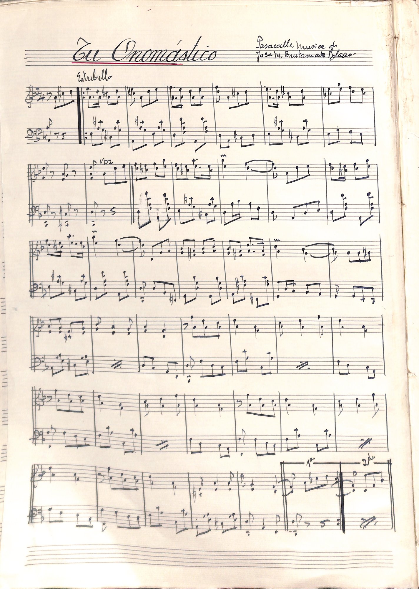 Portada de Tu Onomástico