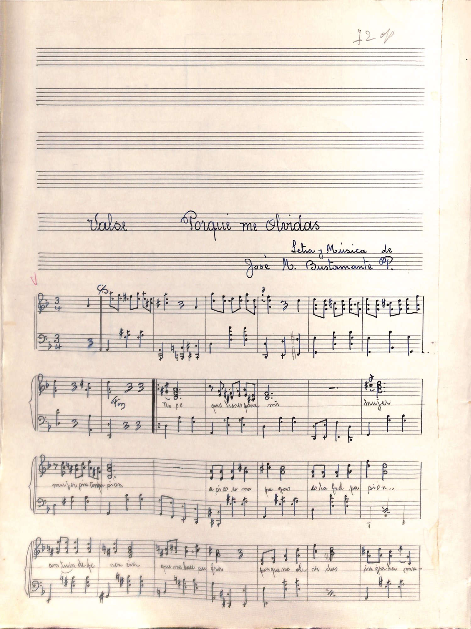 Portada de Porqué me Olvidas