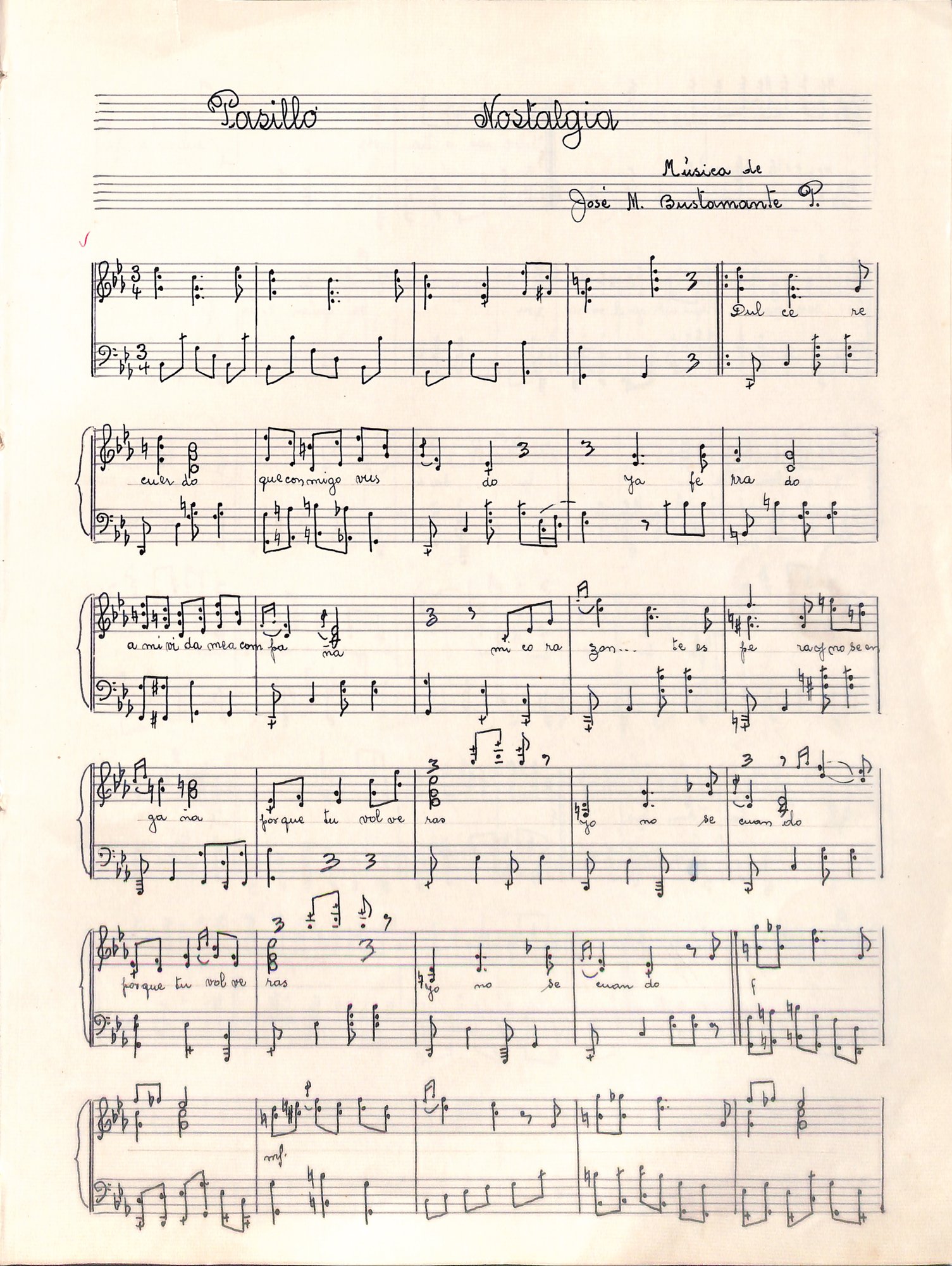 Portada de Nostalgia