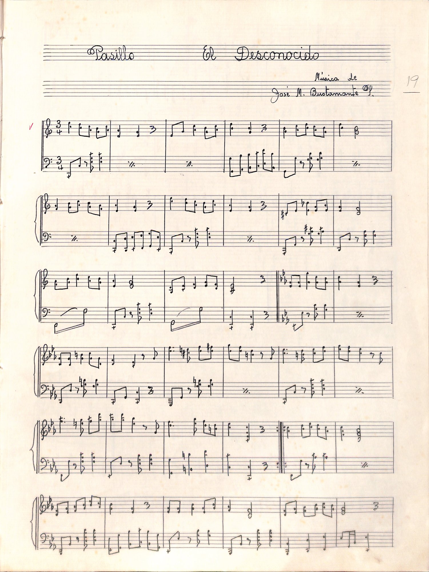 Portada de El Desconocido