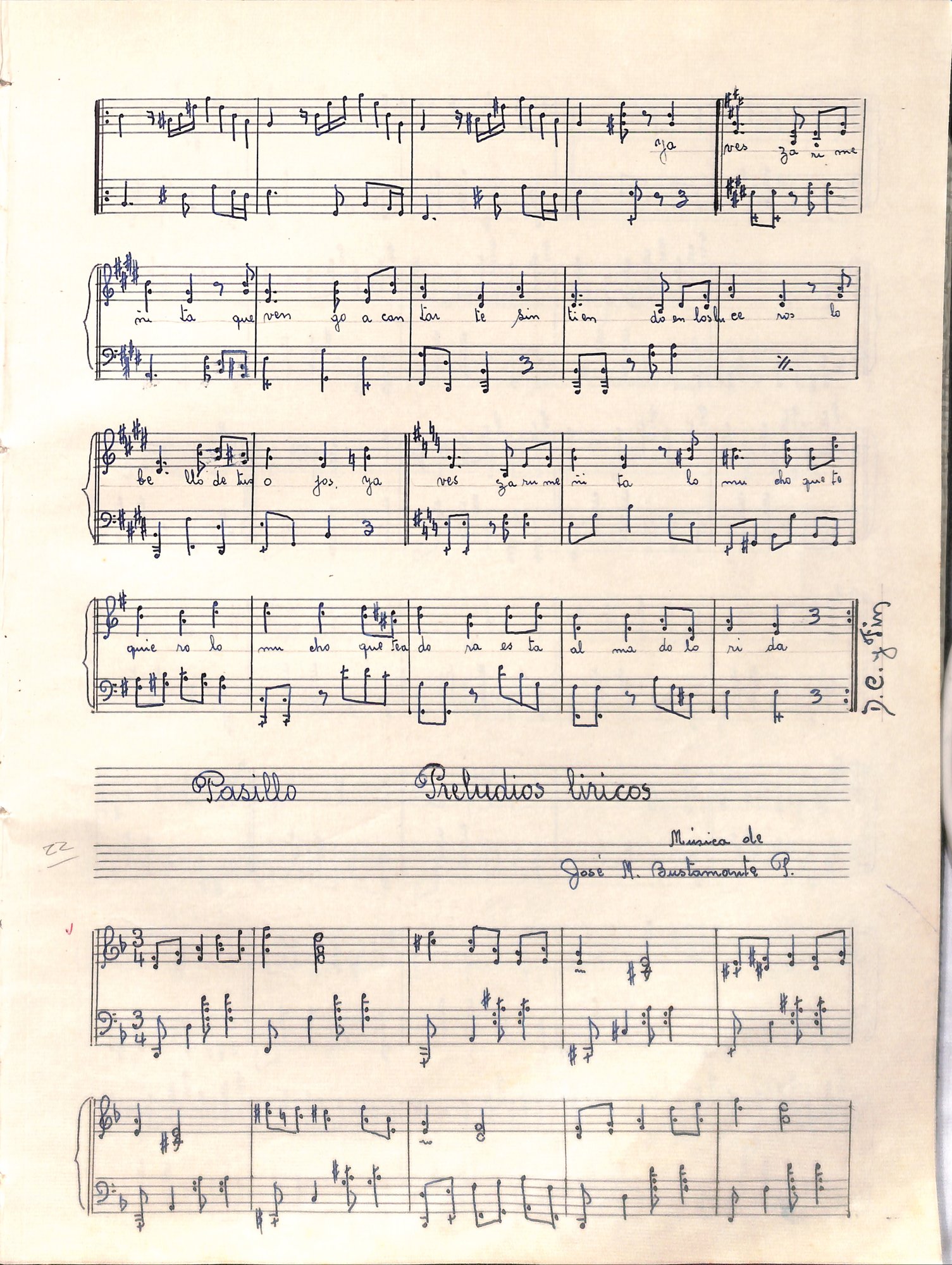 Portada de Preludios liricos