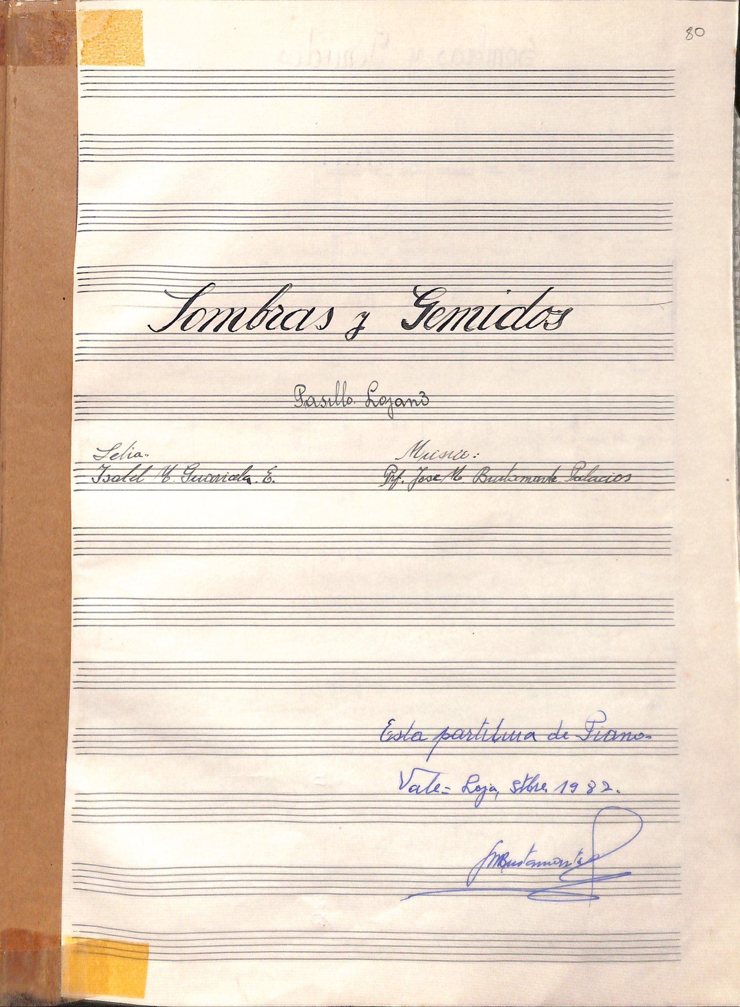 Portada de Sombras y Gemidos