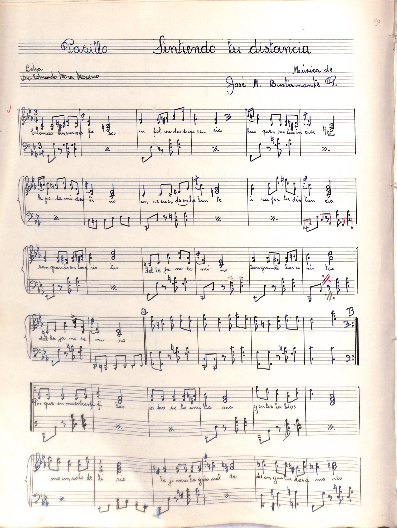 Portada de Sintiendo tu distancia