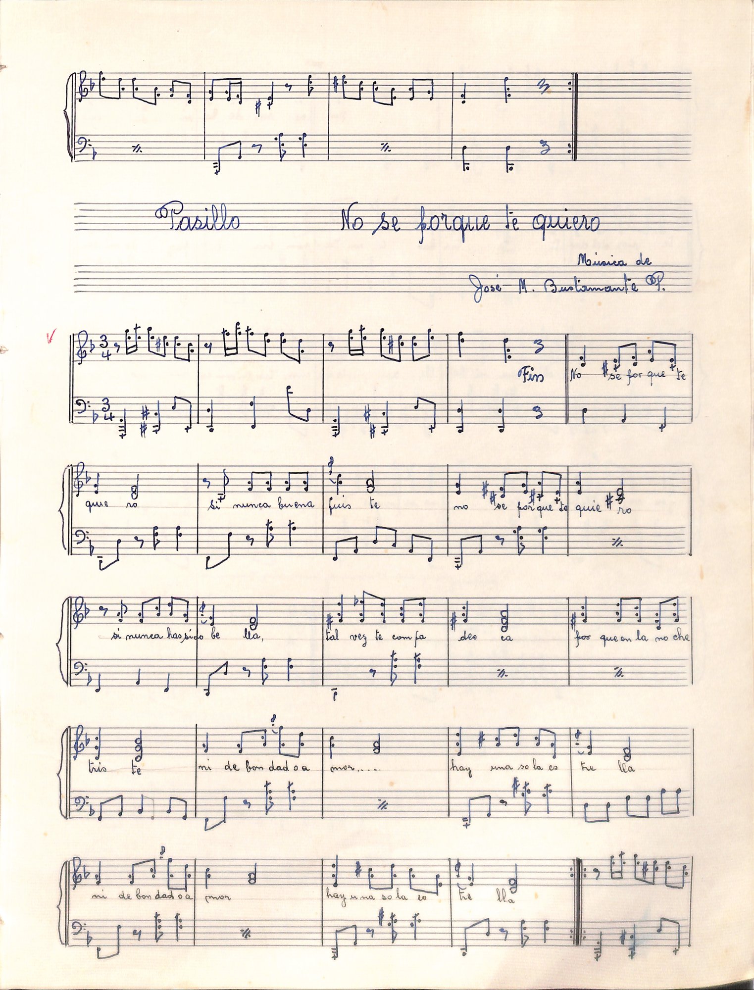 Portada de No se porque te quiero