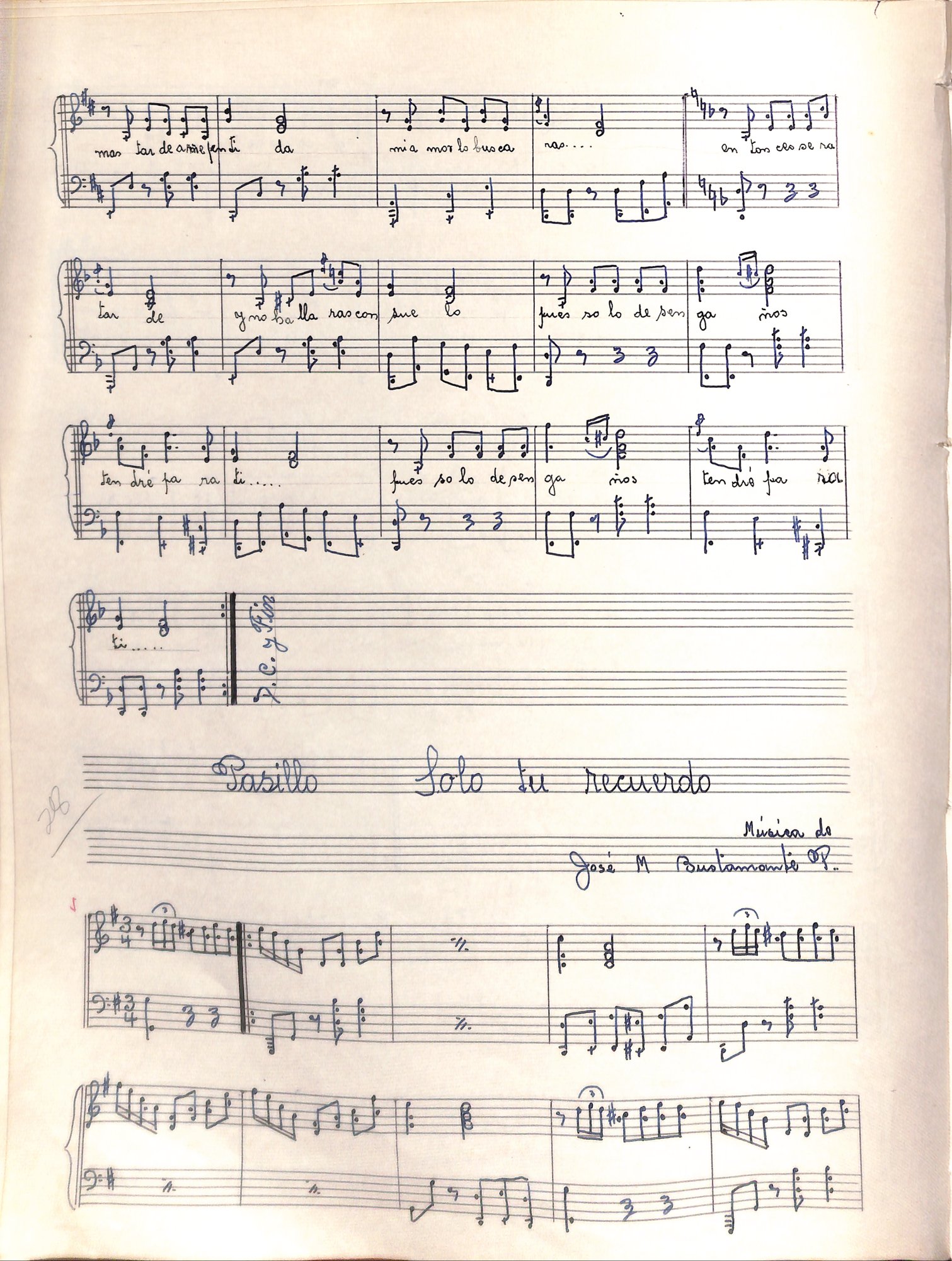 Portada de Solo tu recuerdo