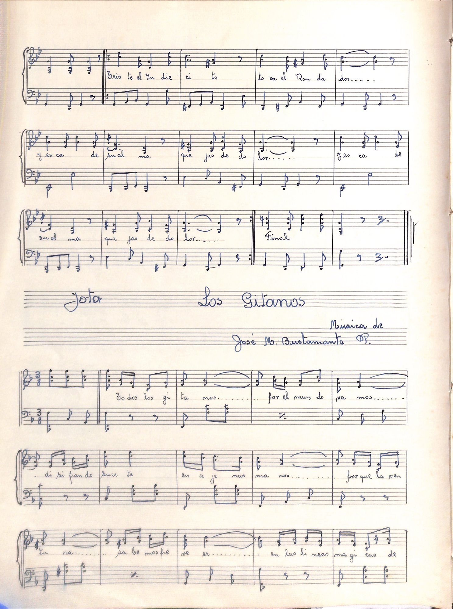 Portada de Los Gitanos