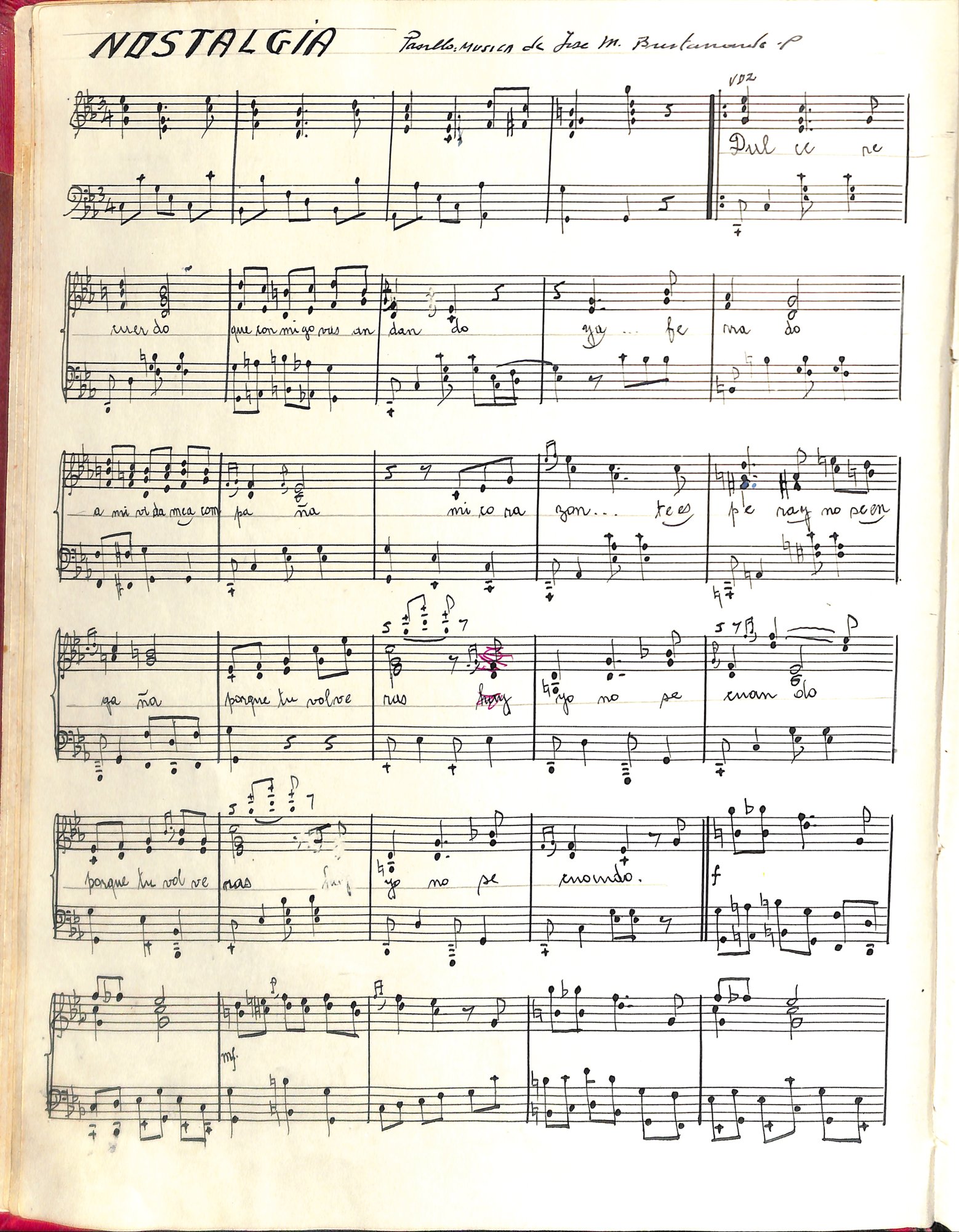 Portada de Nostalgia