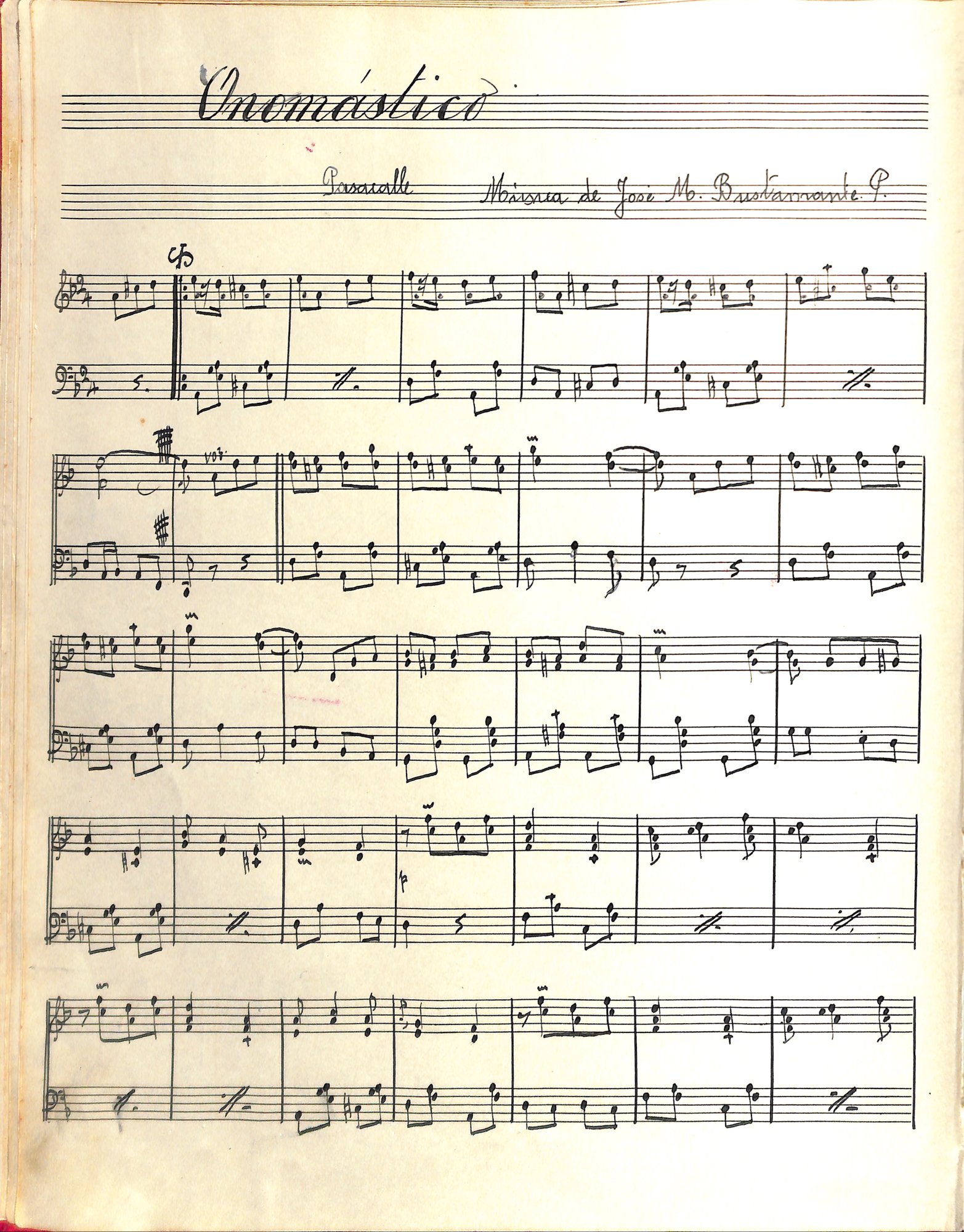 Portada de Onomástico