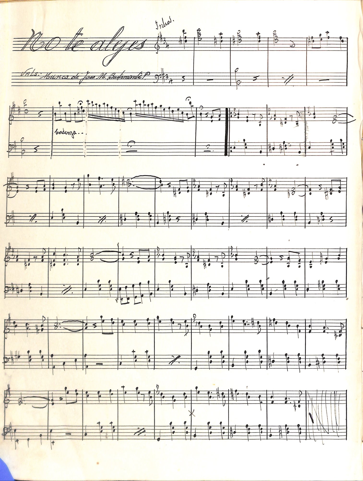 Portada de No te alejes