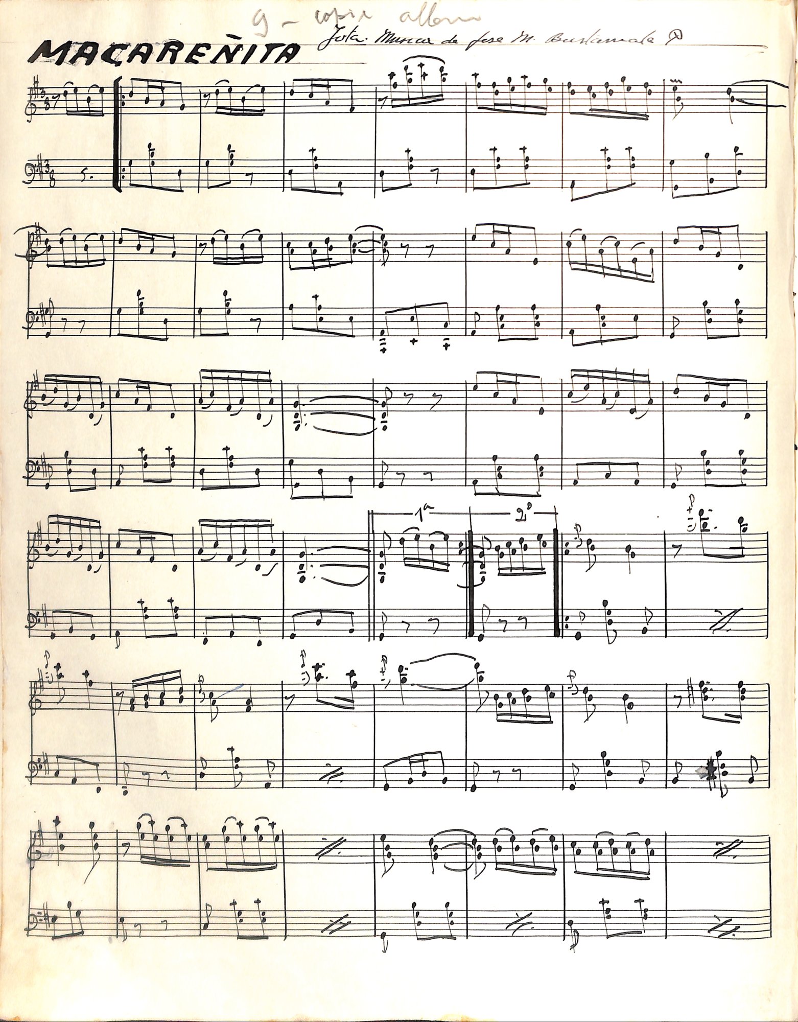 Portada de Macareñita