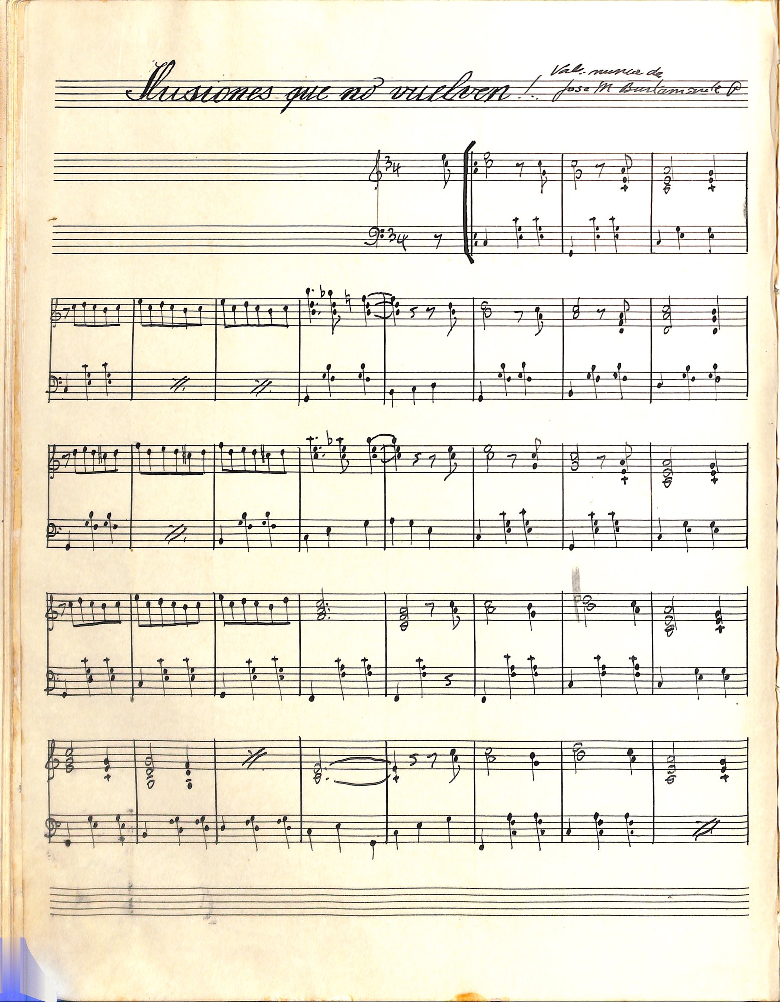 Portada de Ilusiones que no vuelven!