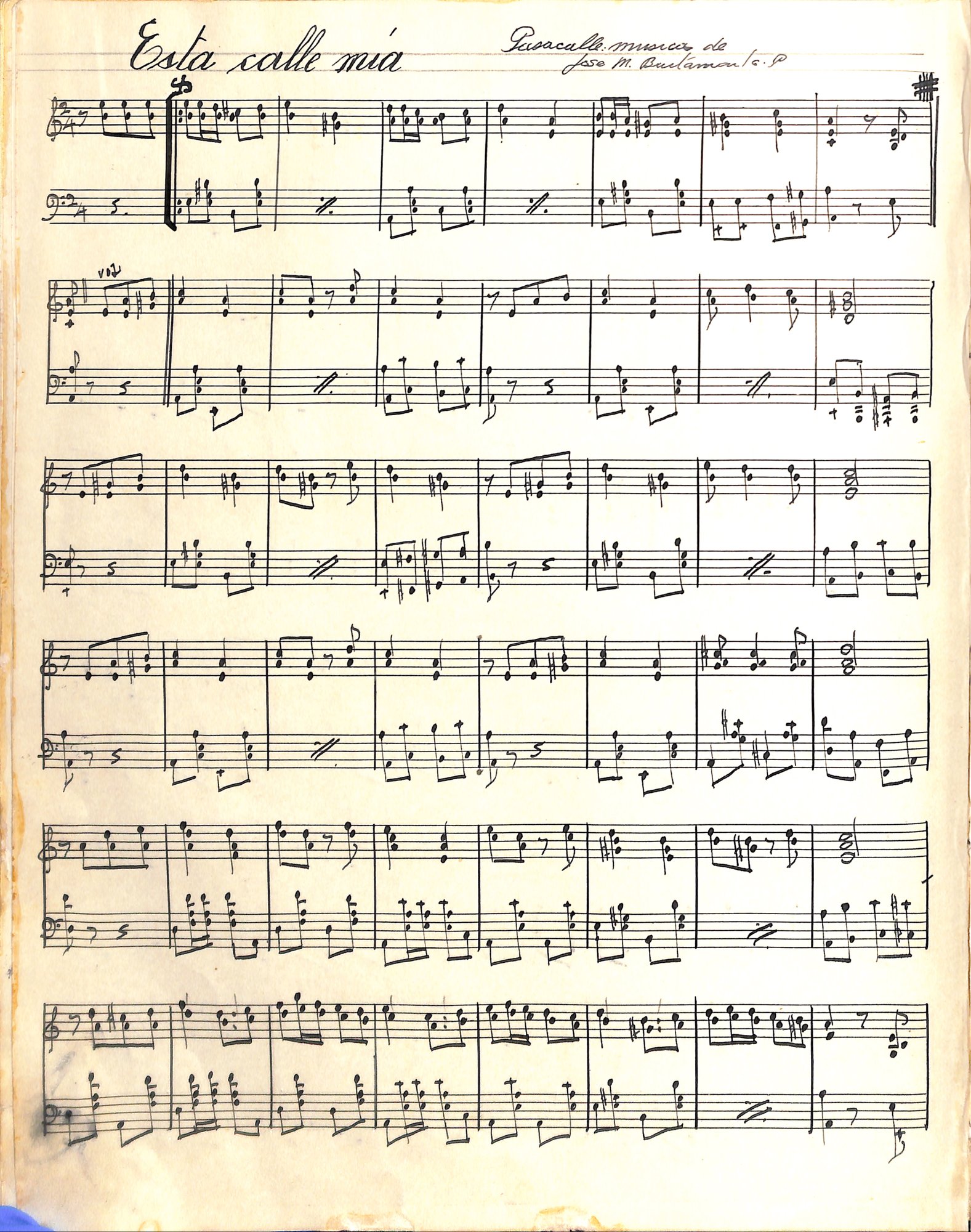 Portada de Esta calle mía