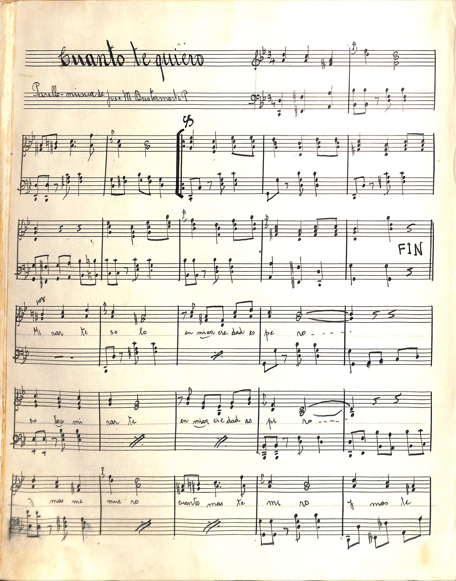 Portada de Cuanto te quiero