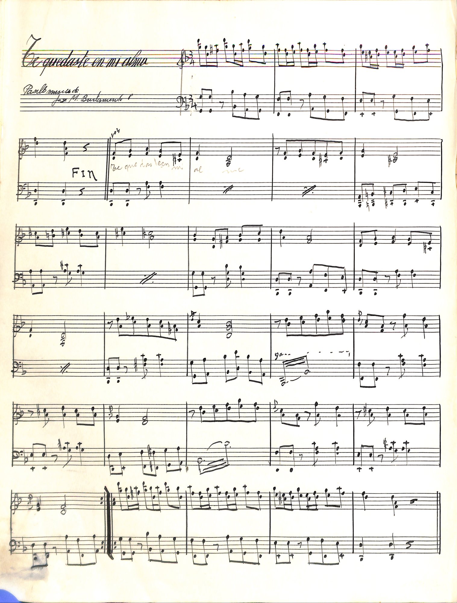 Portada de Te quedaste en mi alma