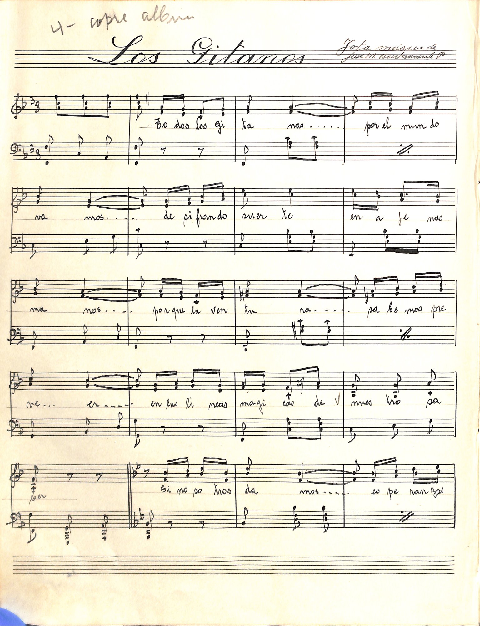 Portada de Los Gitanos