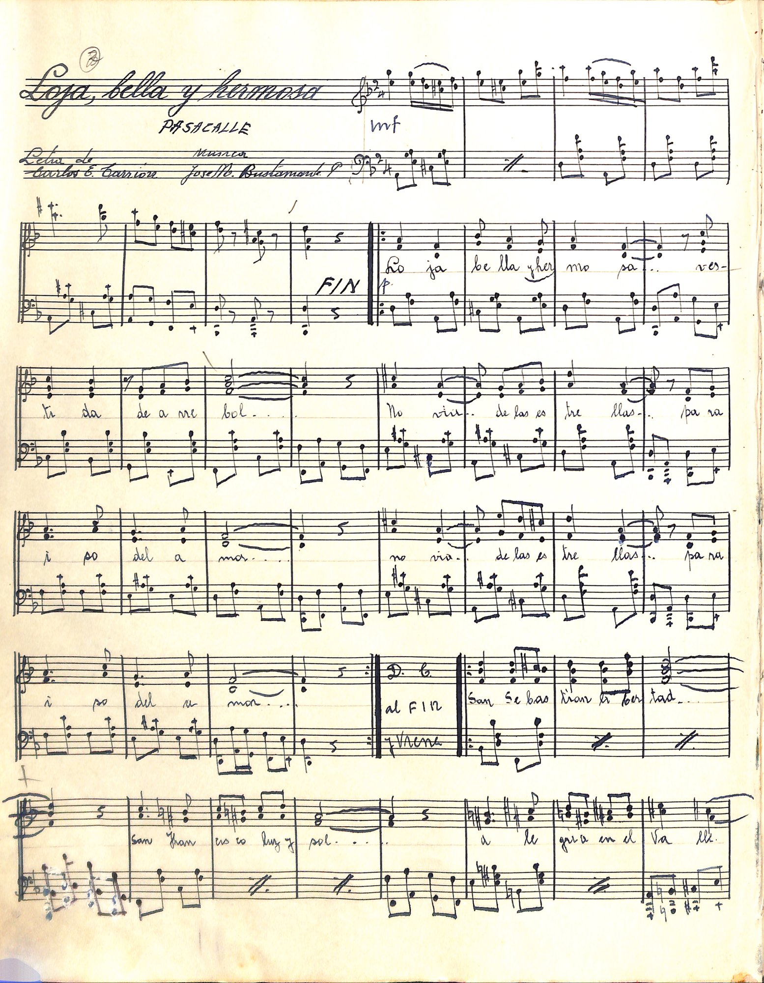 Portada de Loja, bella y hermosa