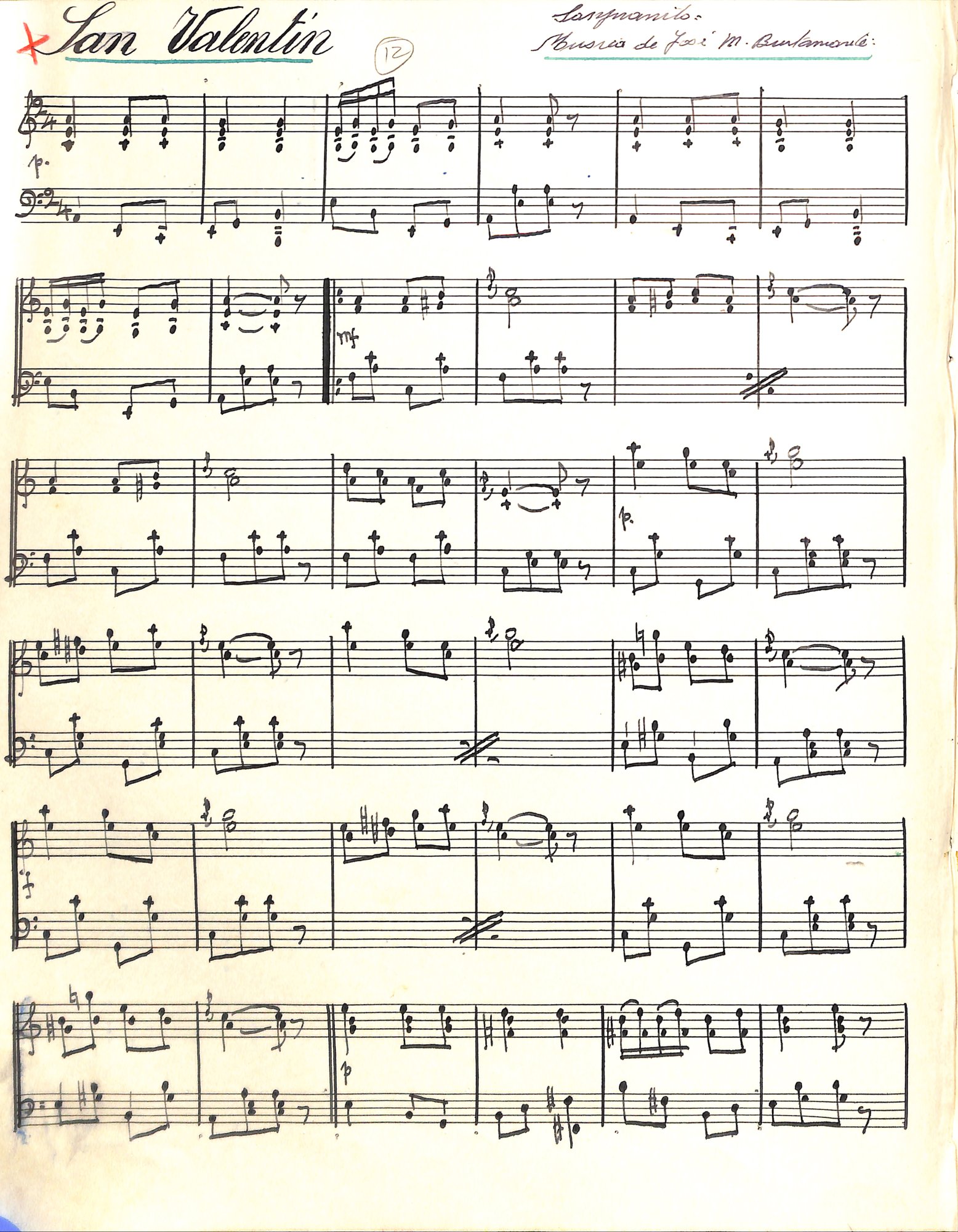 Portada de San Valentin