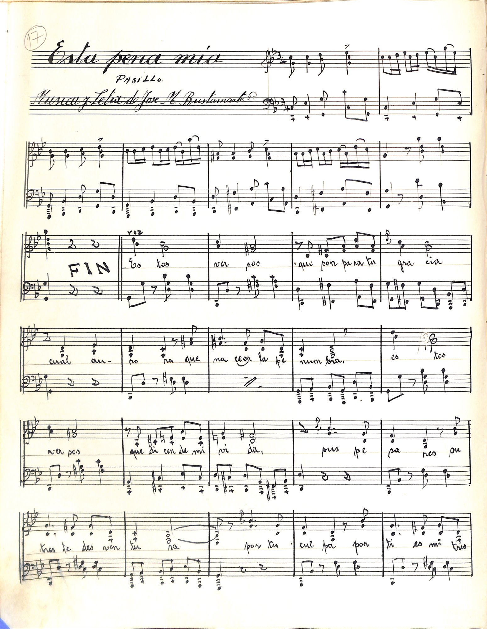 Portada de Esta pena mia