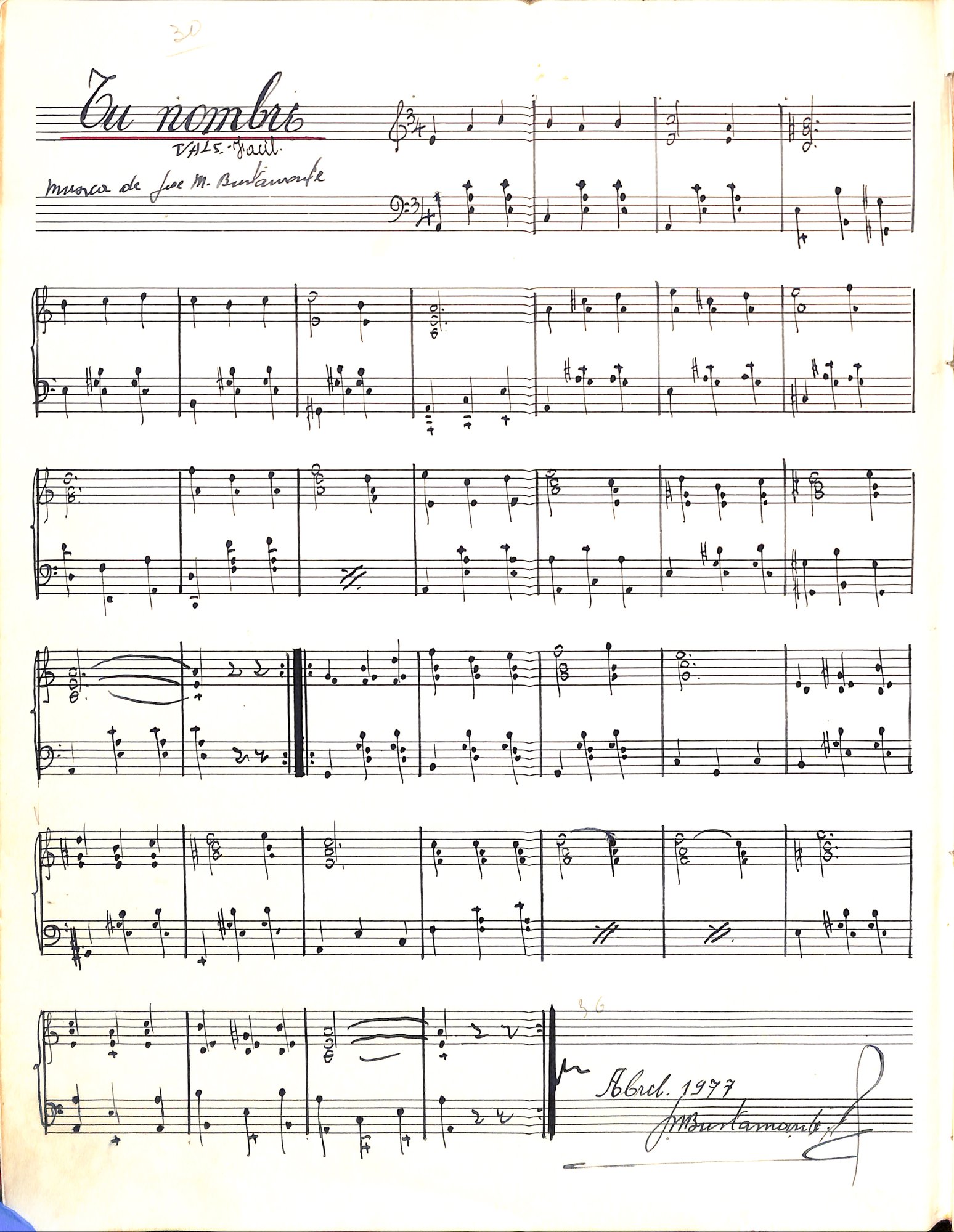 Portada de Tu nombre