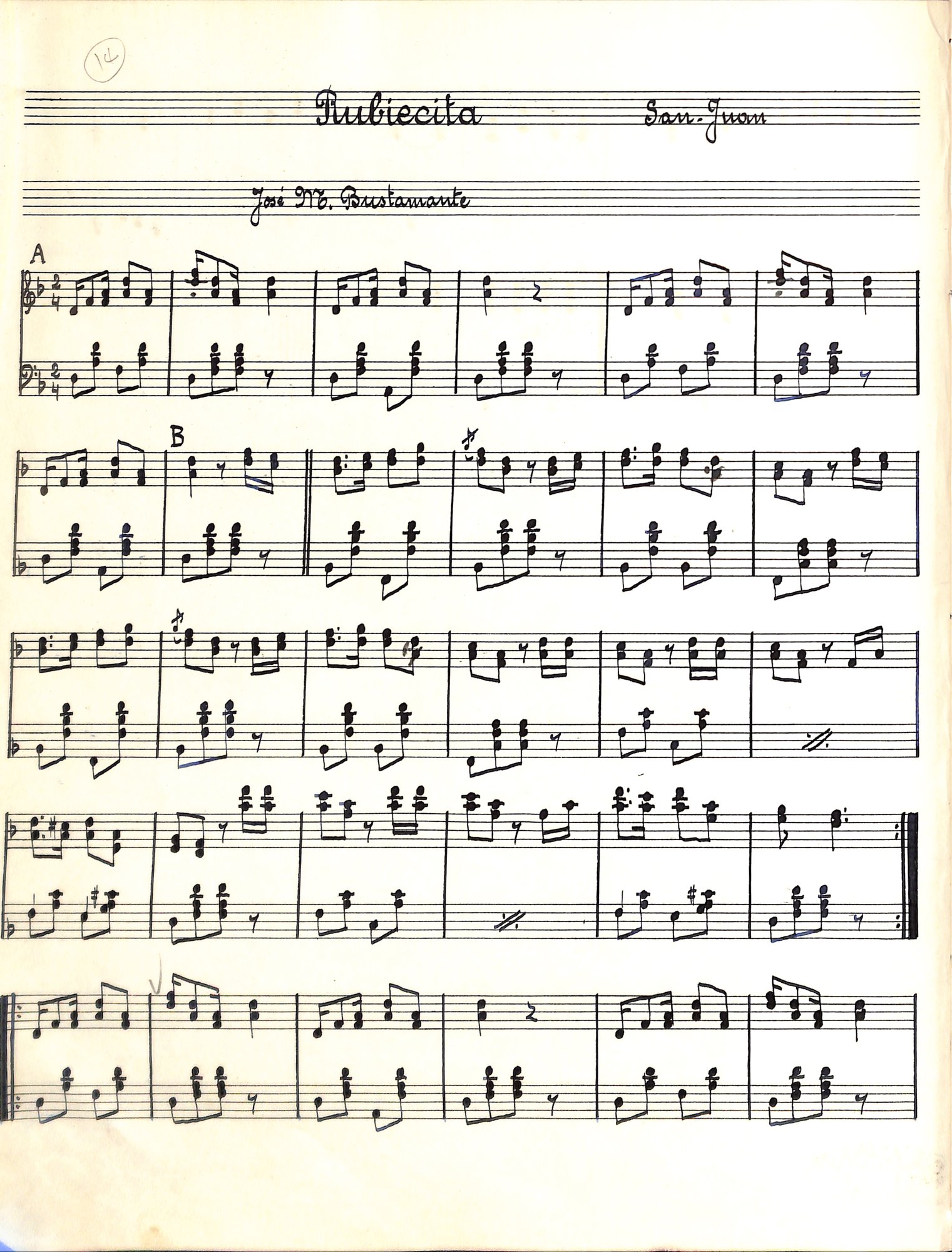 Portada de Rubiecita