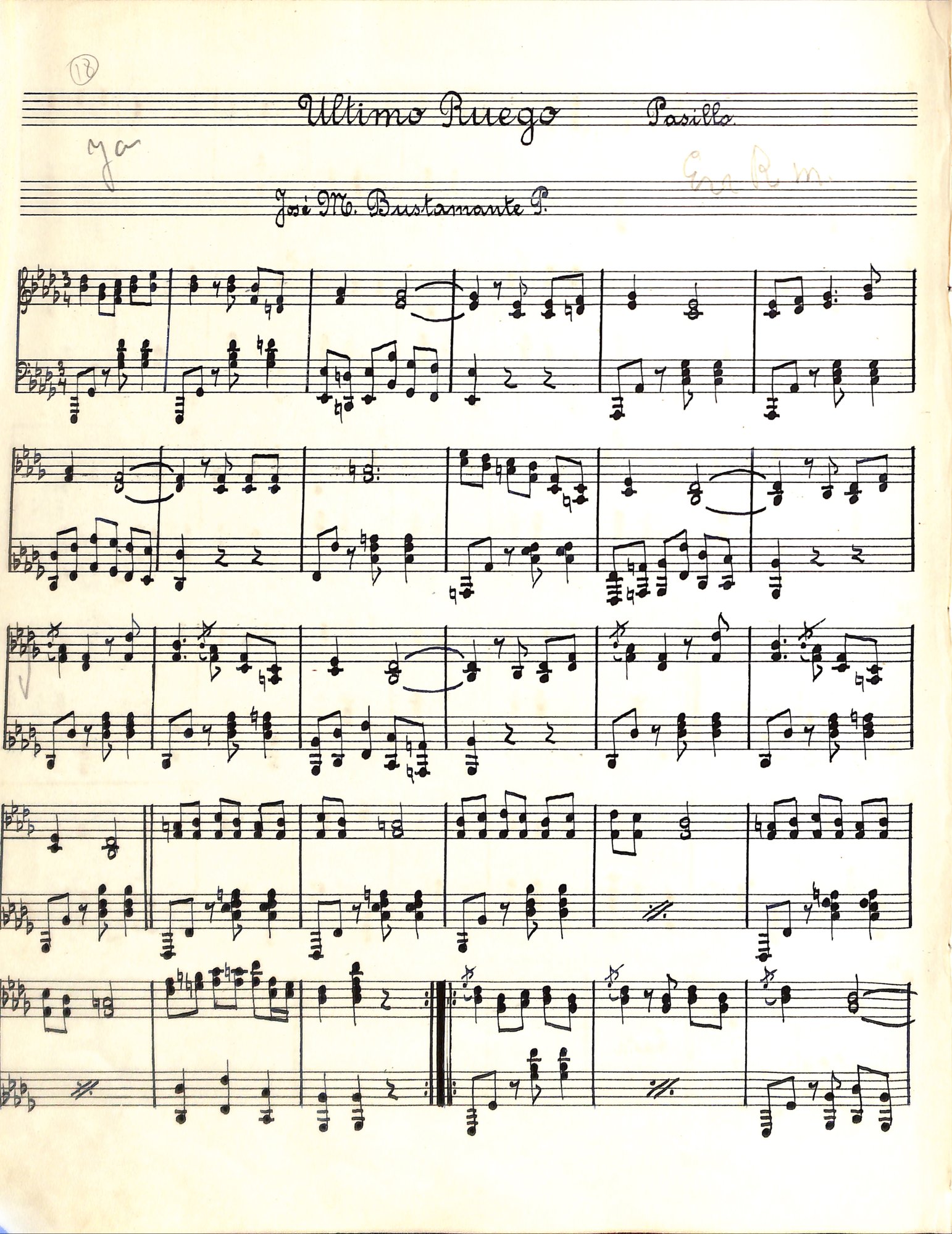 Portada de Último ruego