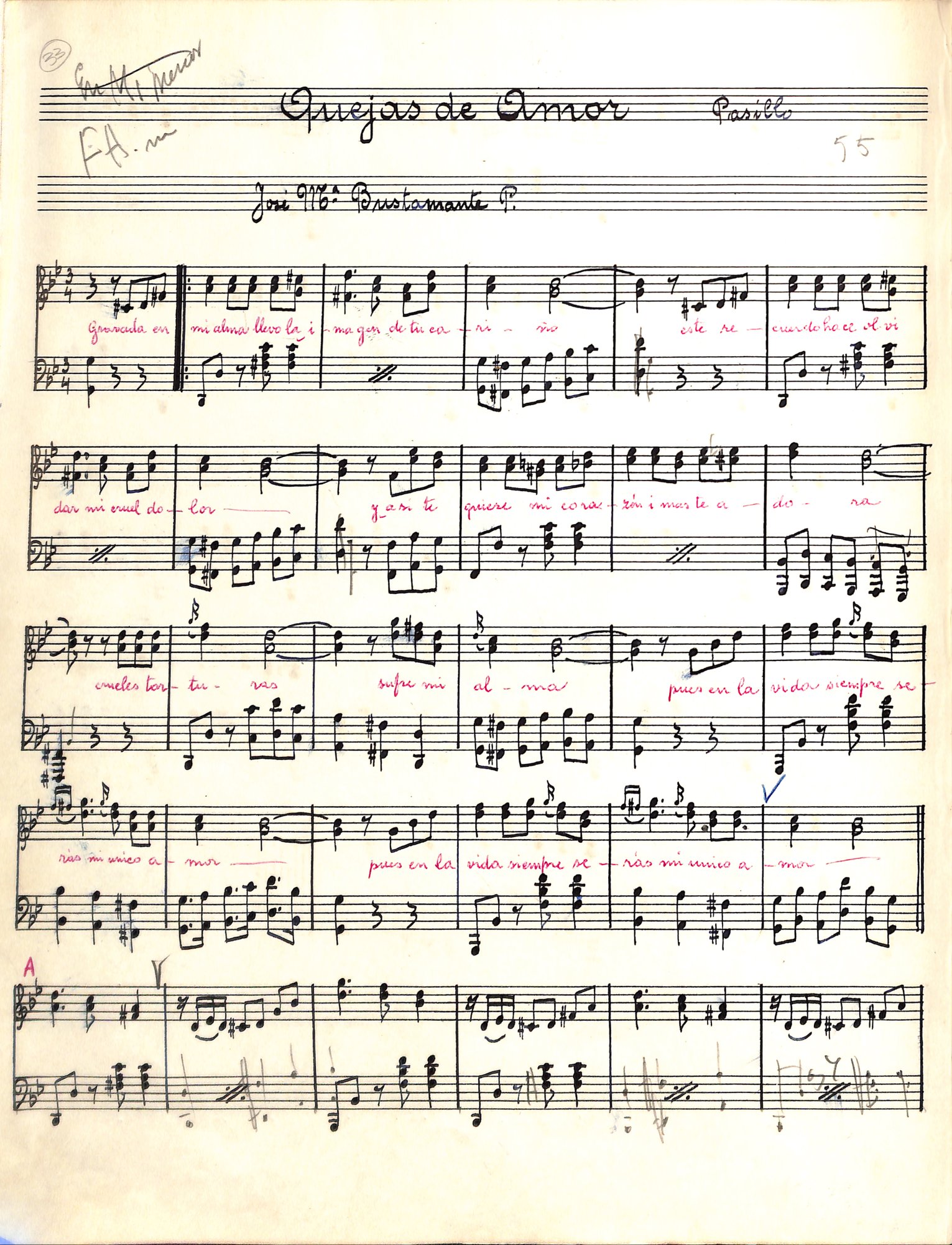 Portada de Quejas de Amor