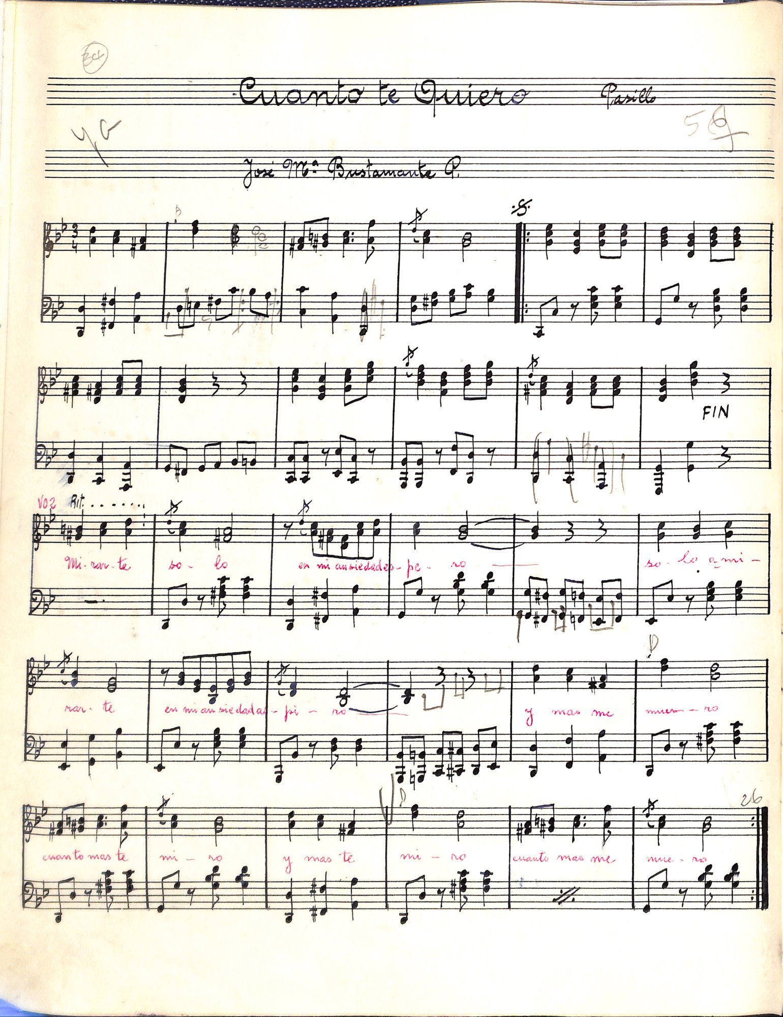 Portada de Cuanto te quiero