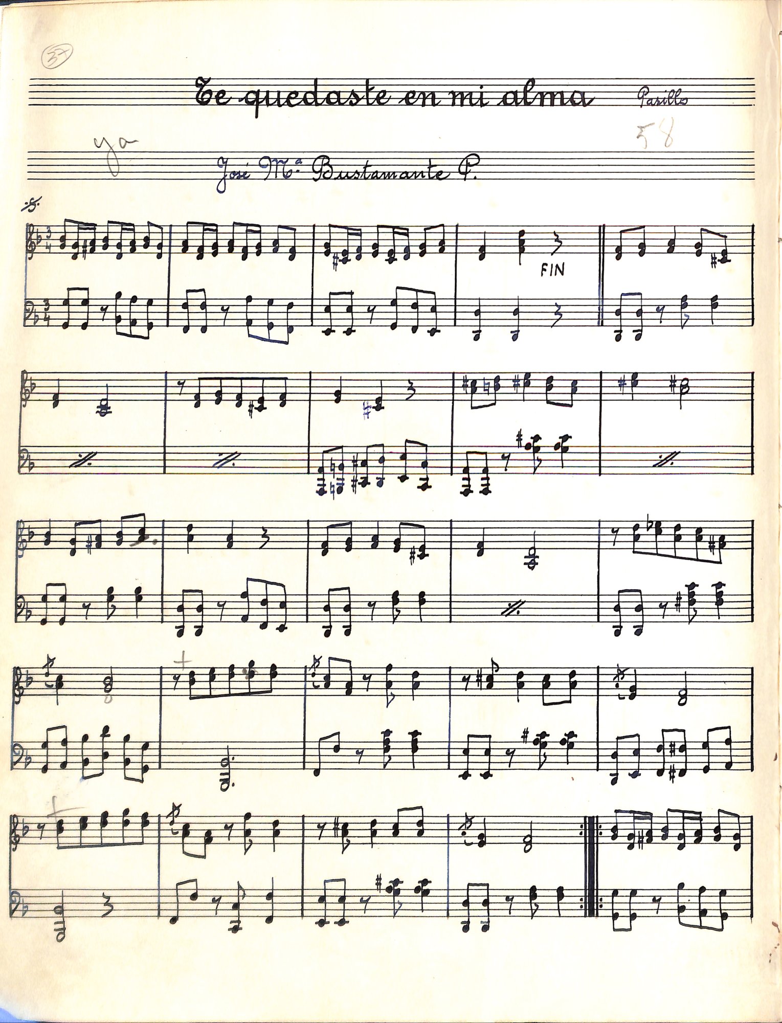 Portada de Te quedaste en mi alma