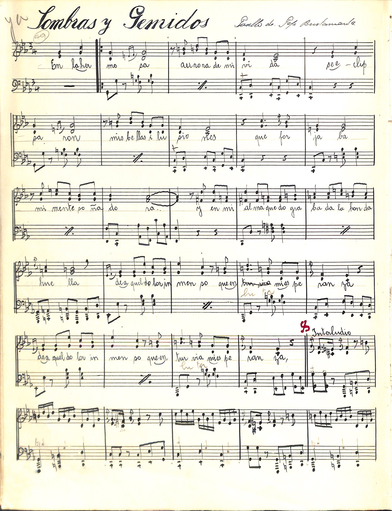 Portada de Sombras y Gemidos