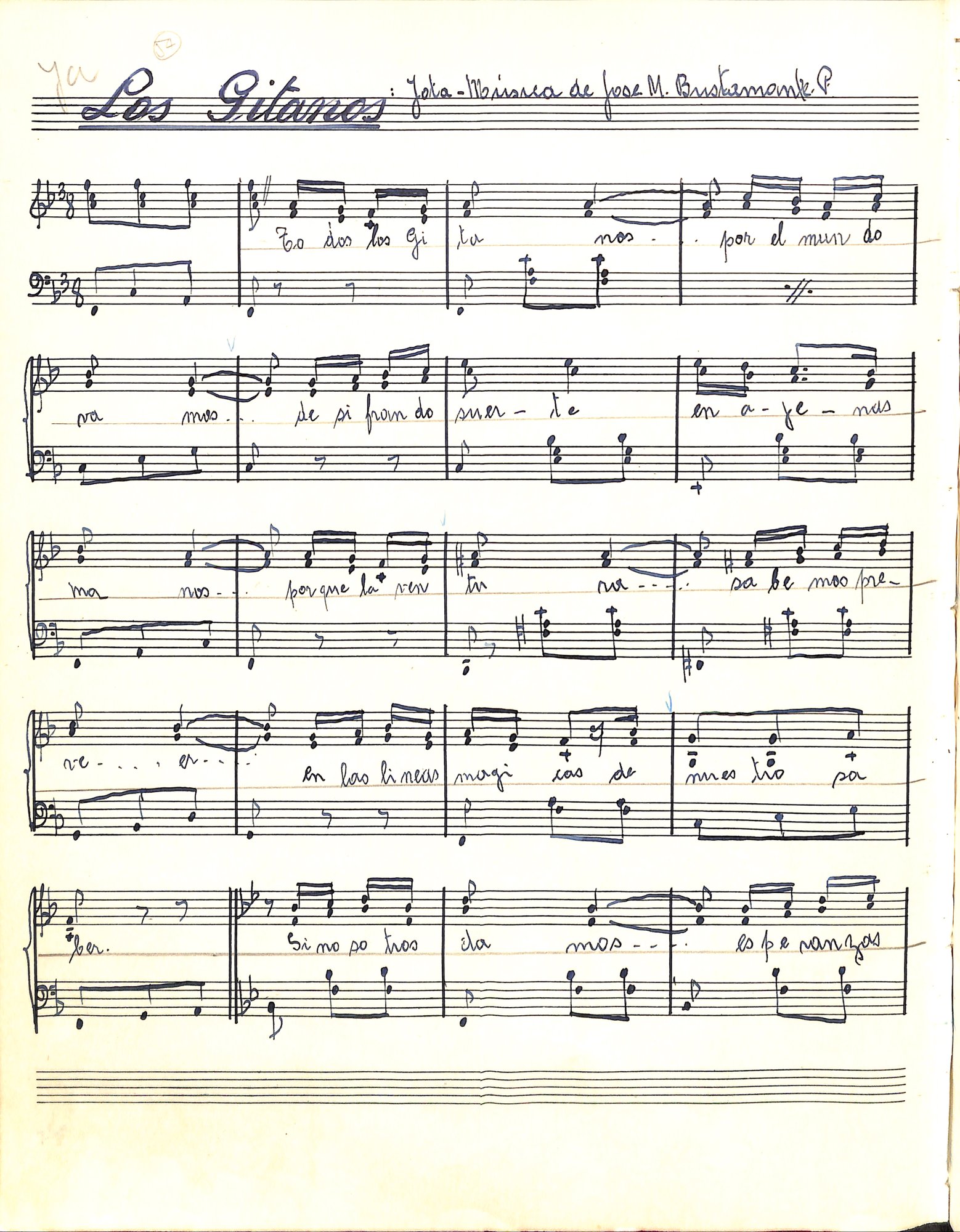 Portada de Los Gitanos