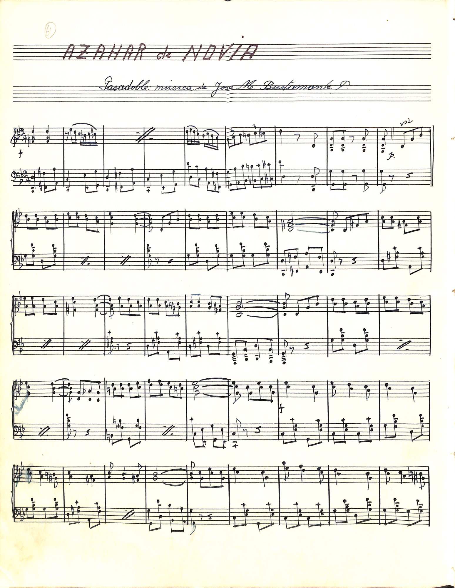 Portada de Azahar de Novia