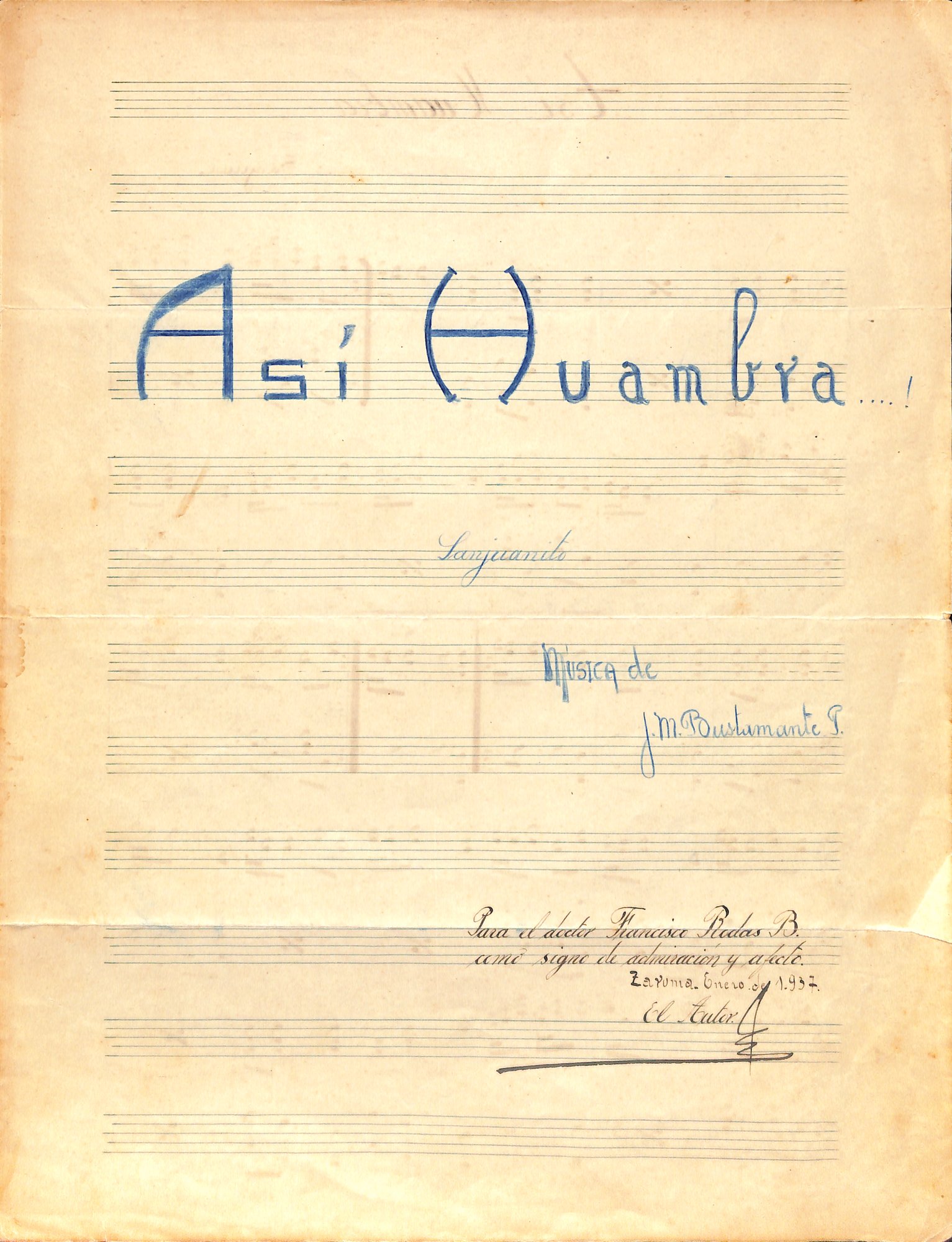 Portada de Así Huambra