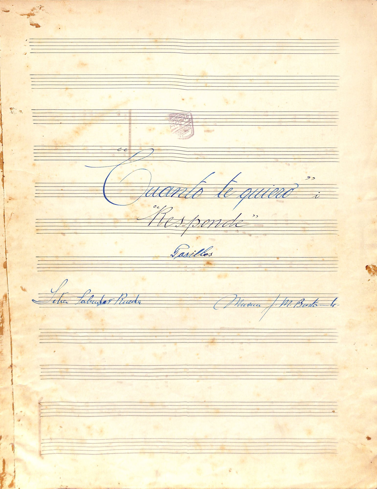 Portada de Cuanto te quiero