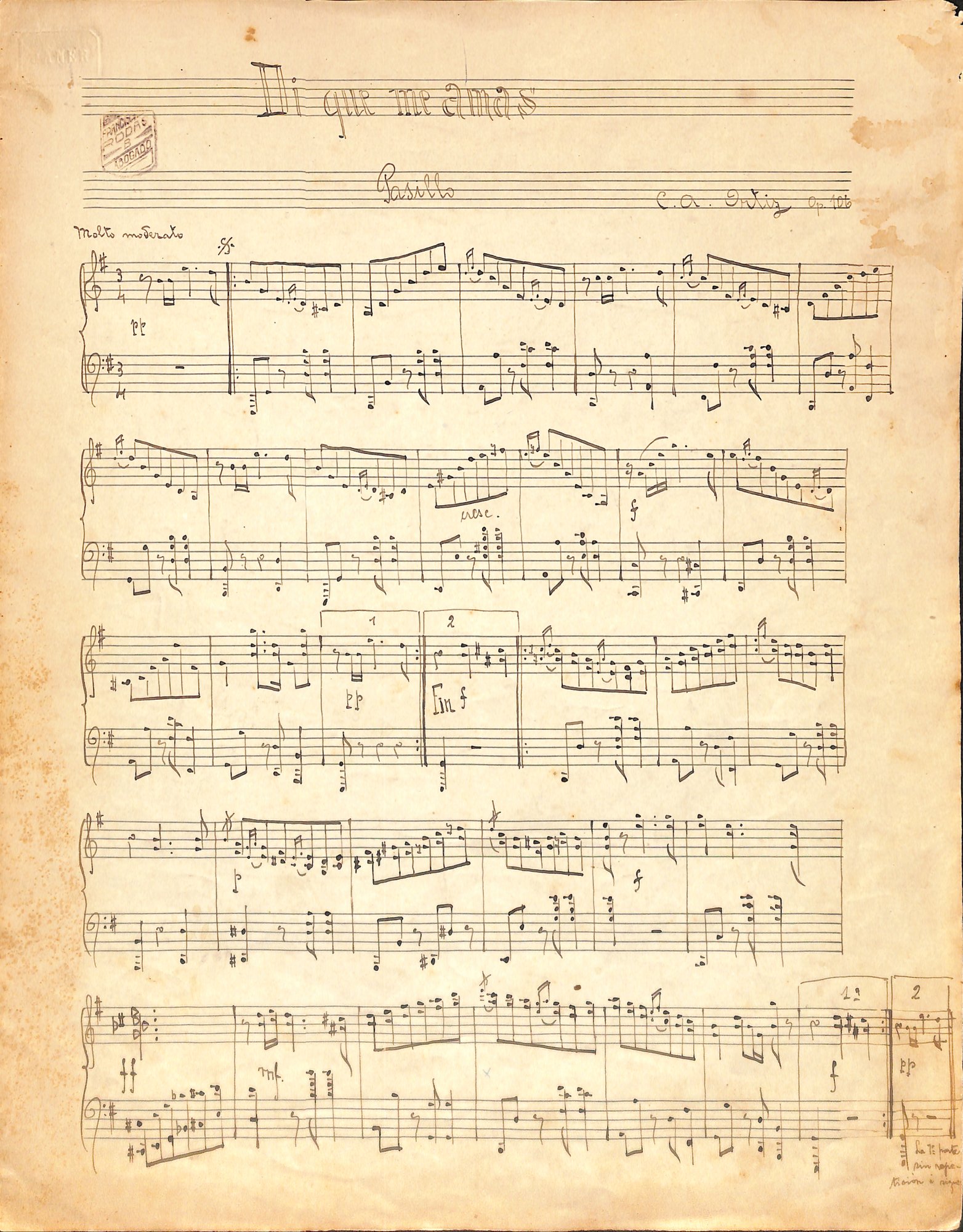 Portada de Di que me amas