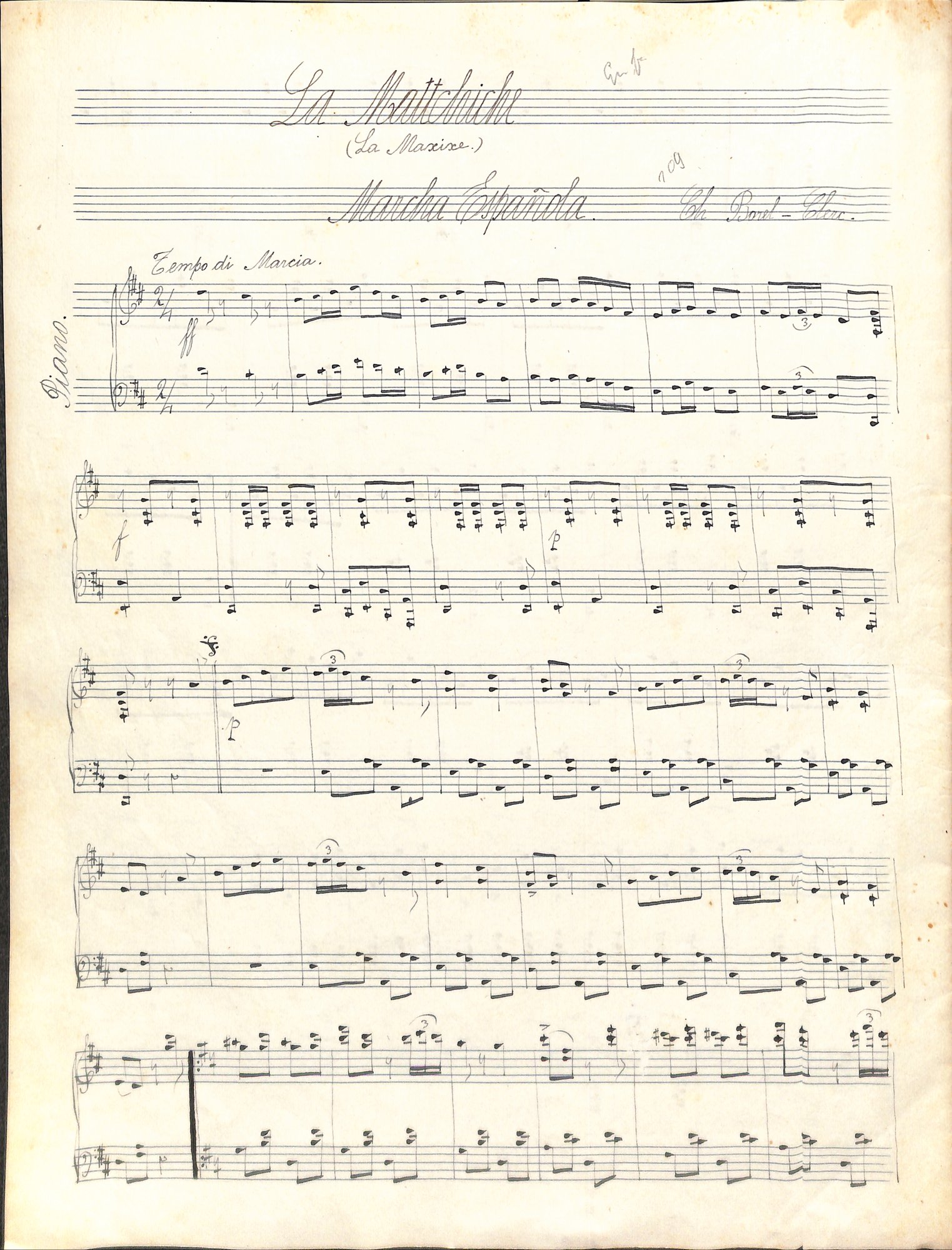 Portada de La Mattchiche