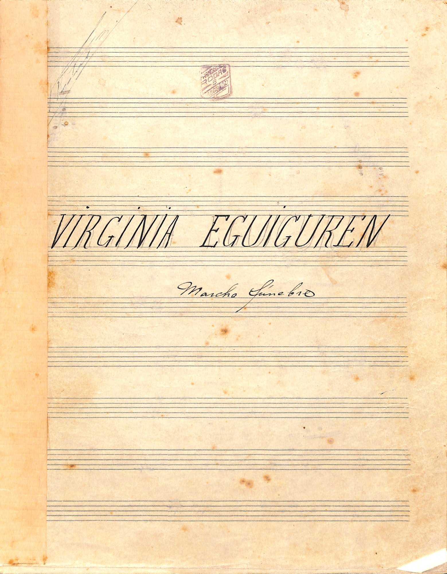 Portada de Virginia Eguiguren