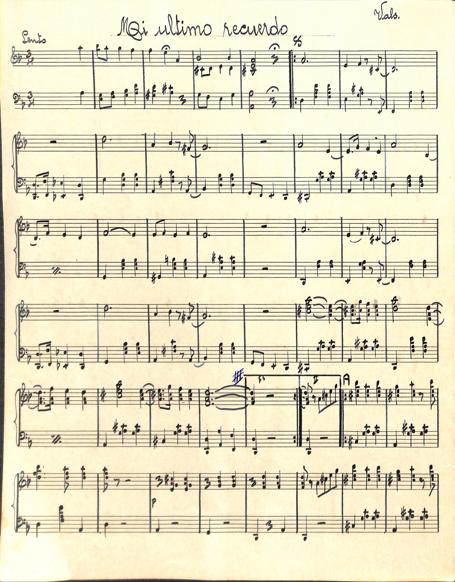 Portada de Mi ultimo recuerdo