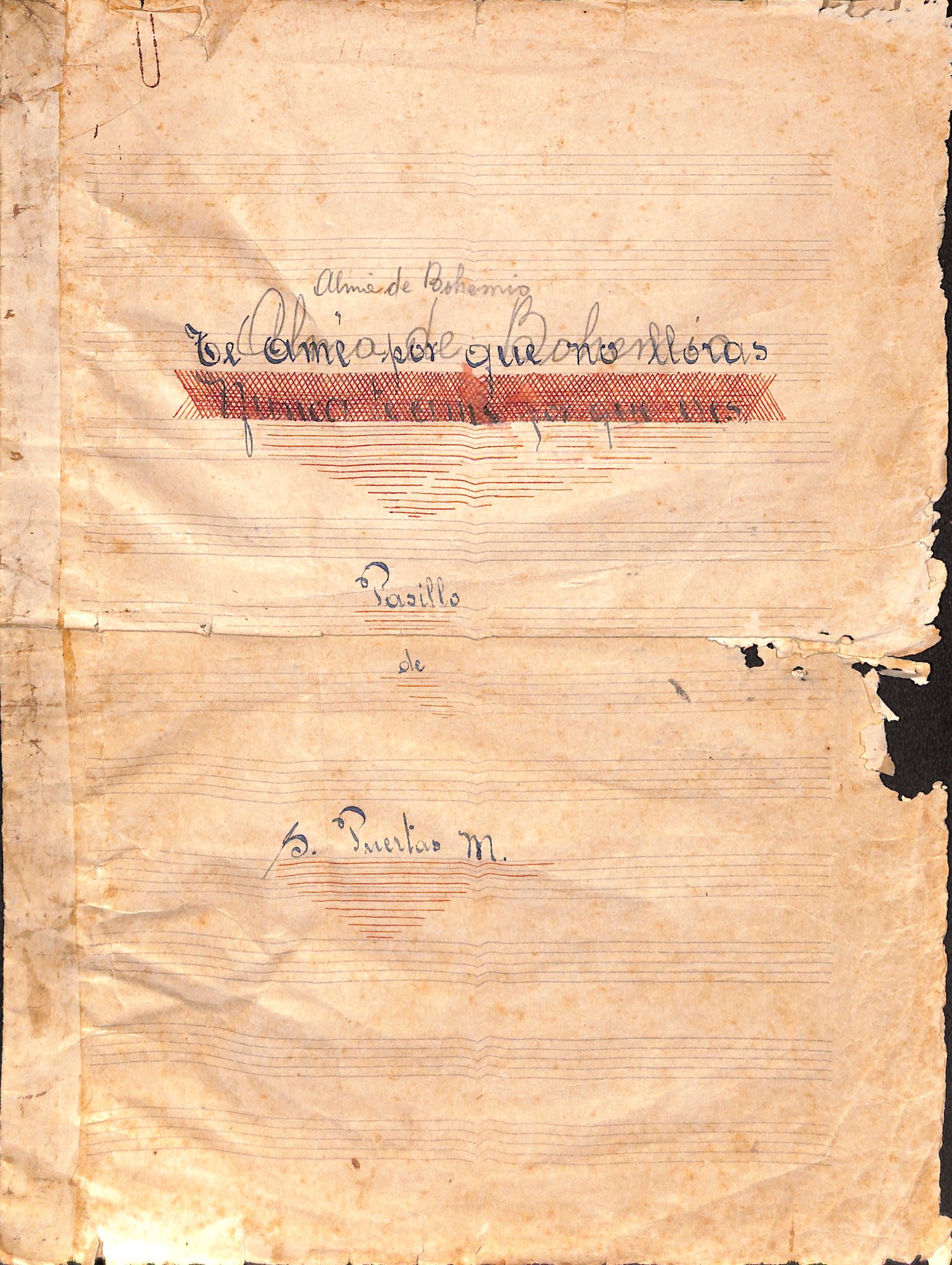 Portada de Te amé por que no lloras