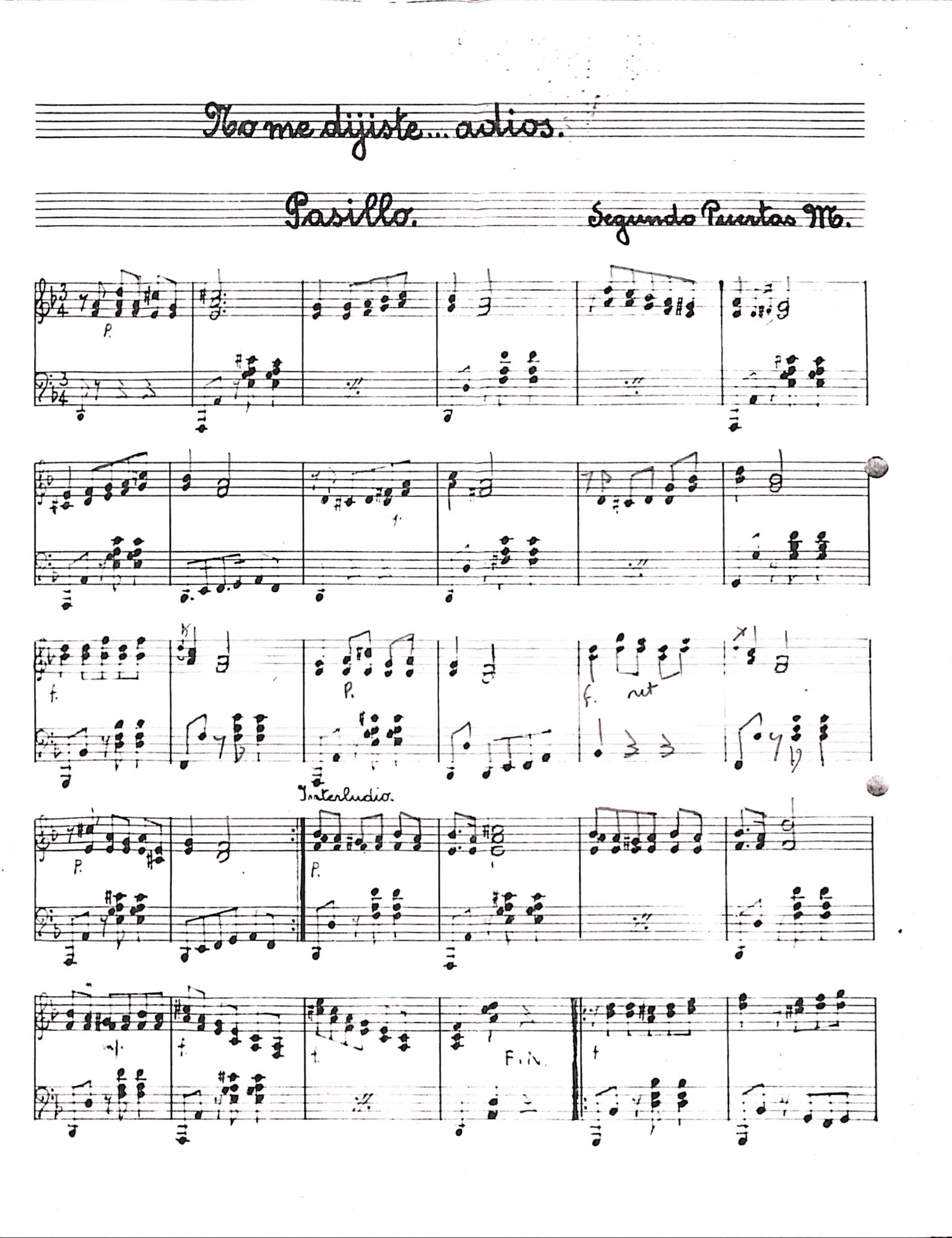 Portada de No me dijiste...adios