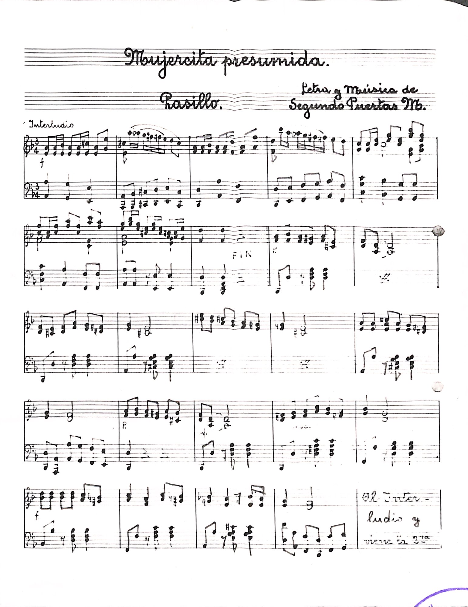 Portada de Mujercita presumida