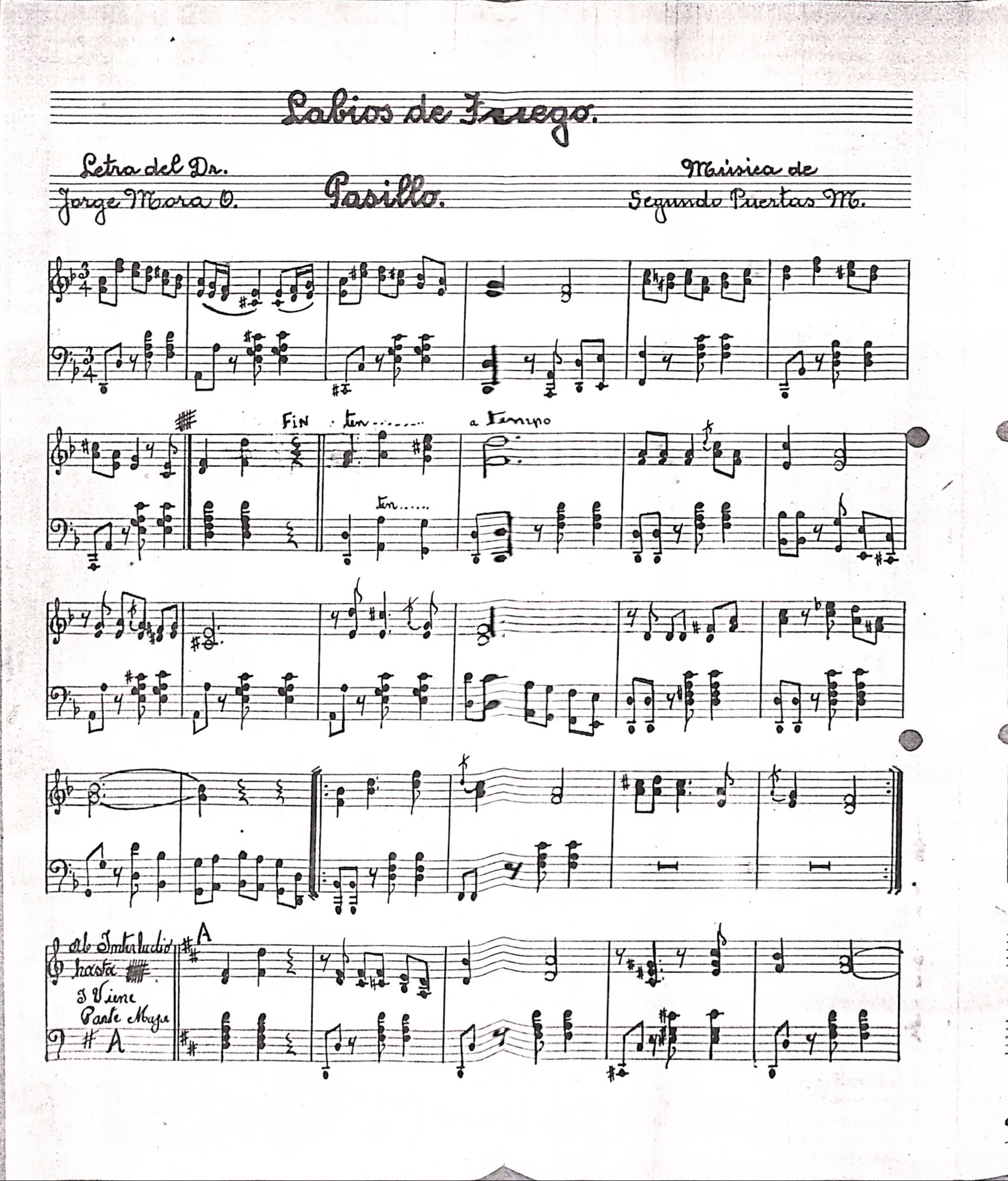 Portada de Labios de Fuego