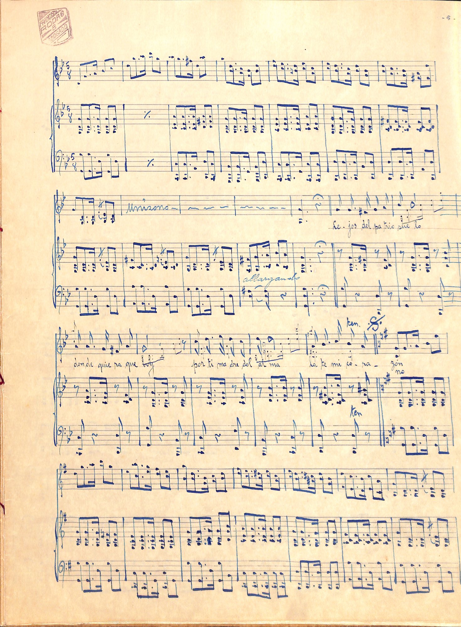 Portada de Canción a la madre