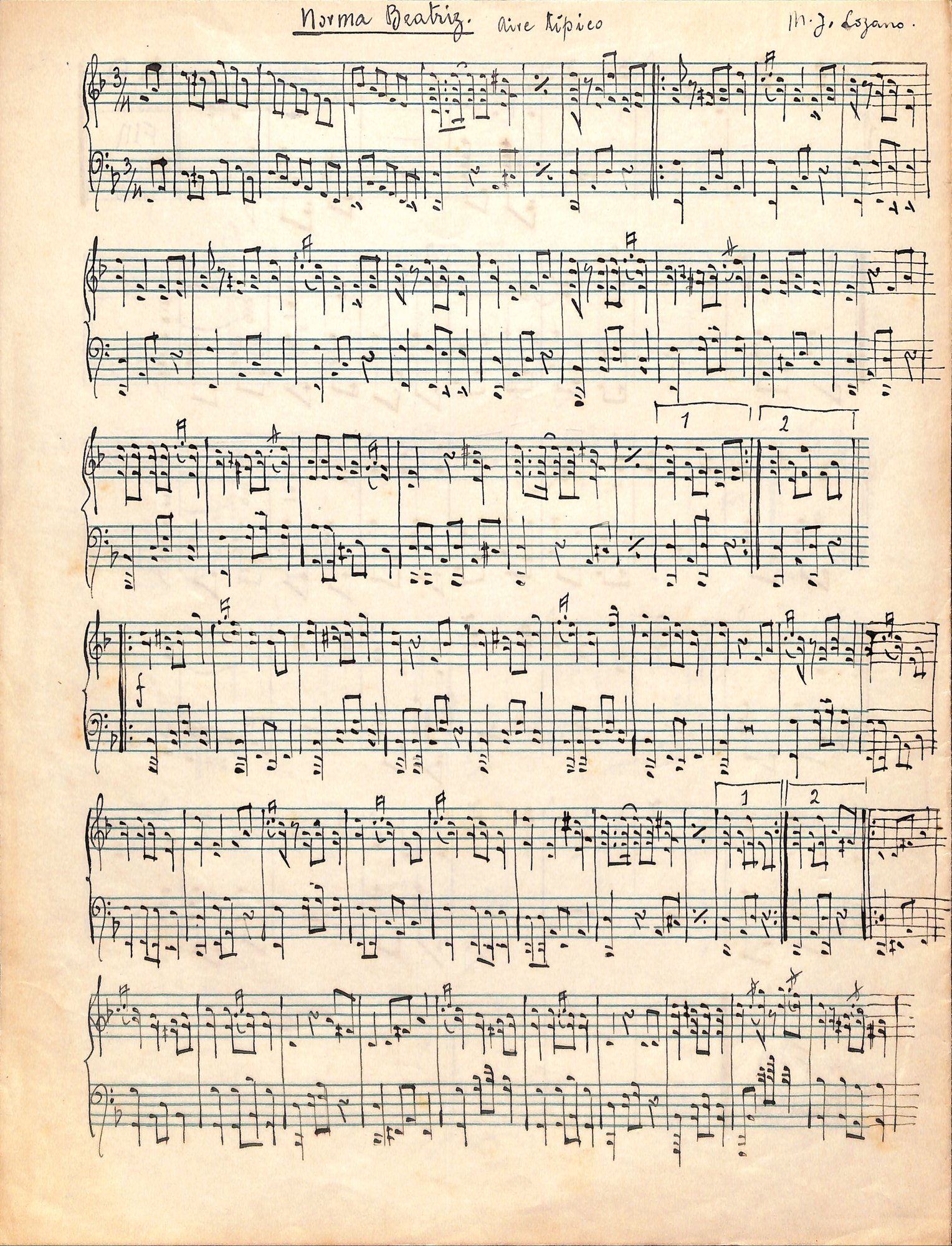 Portada de Norma Beatríz